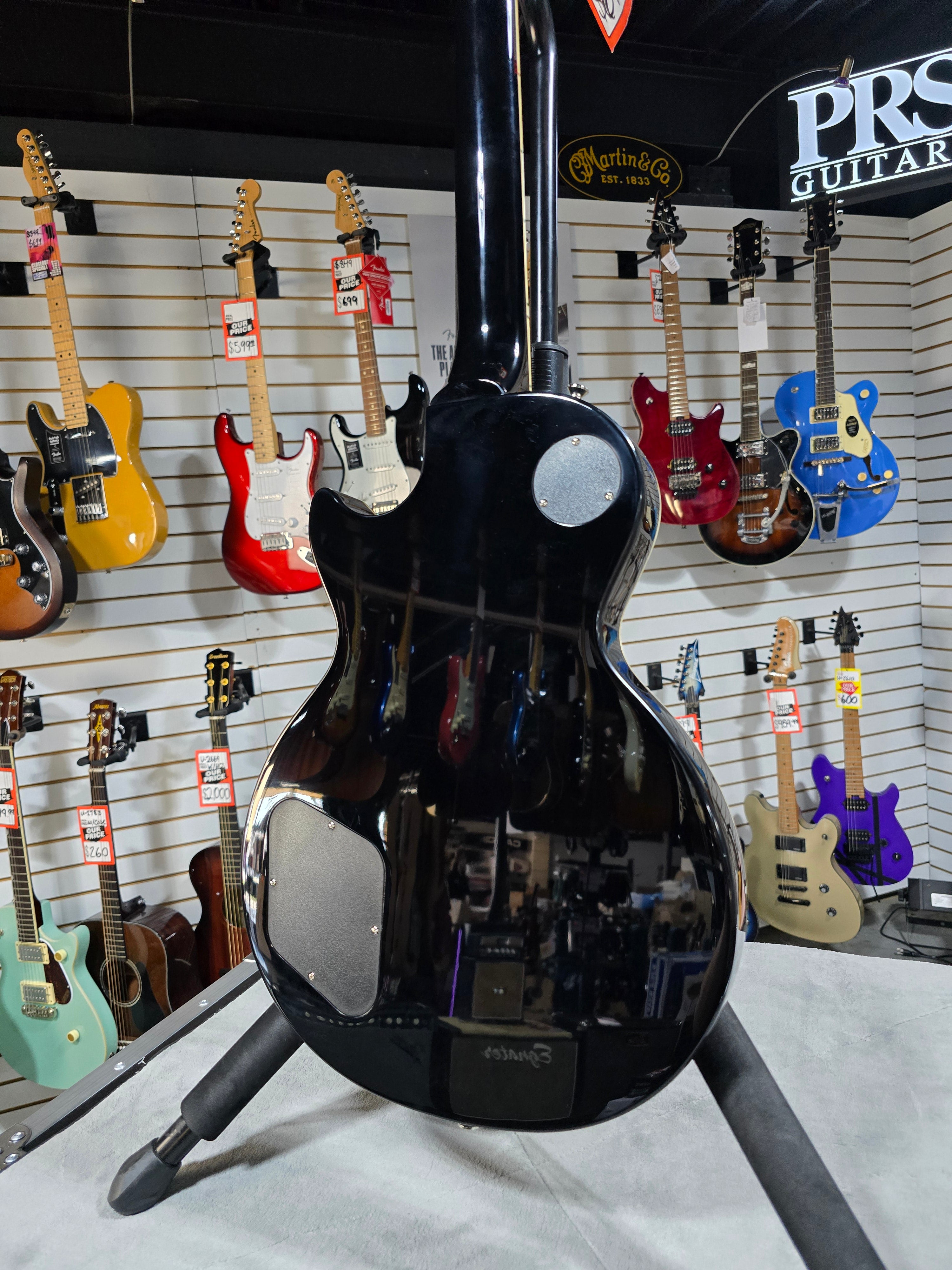 Epiphone Les Paul Standard 60s Electric Guitar - Ebony w/ Gig Bag & PLEK*D #350