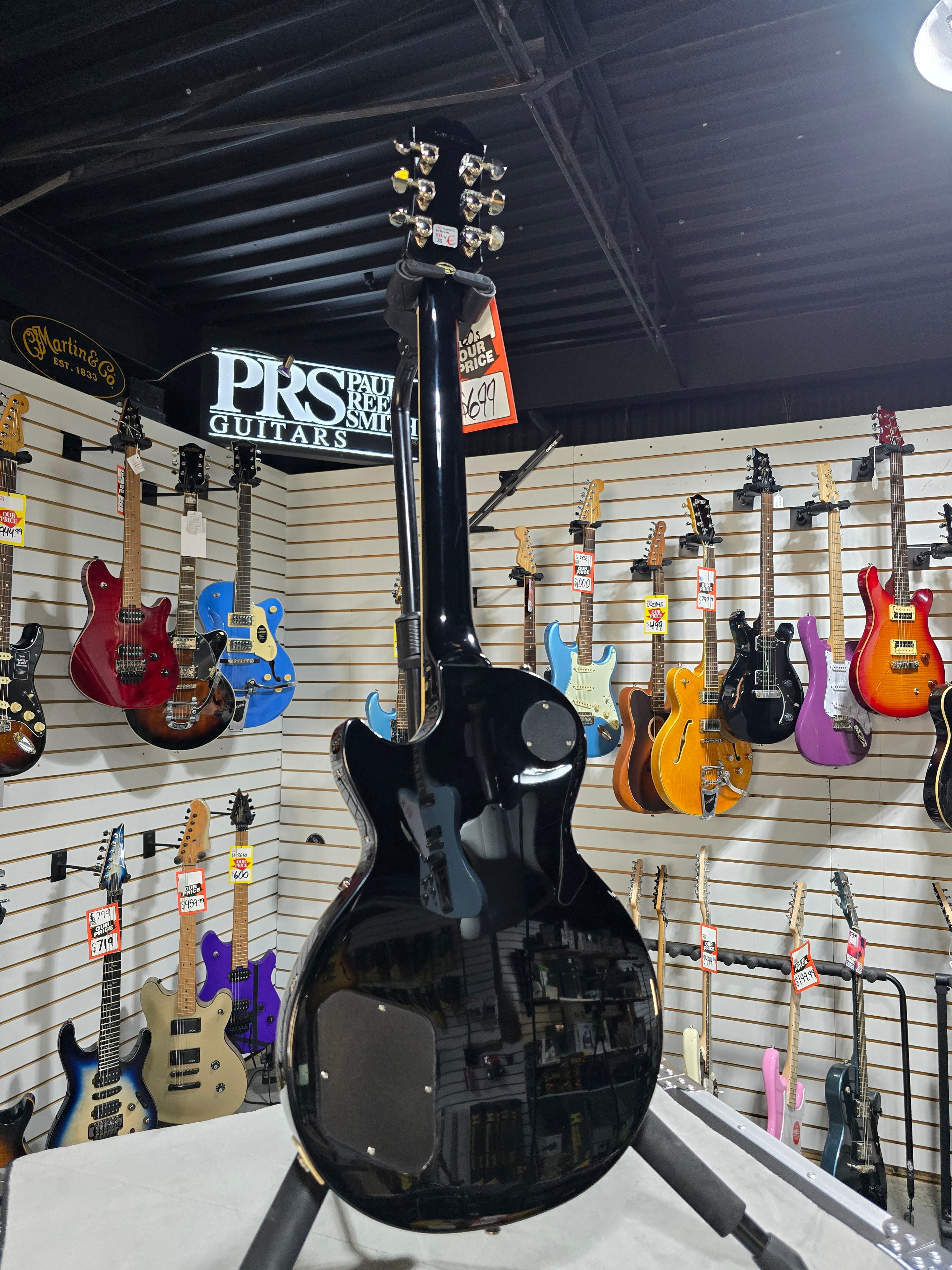 Epiphone Les Paul Standard 60s Electric Guitar - Ebony w/ Gig Bag & PLEK*D #350