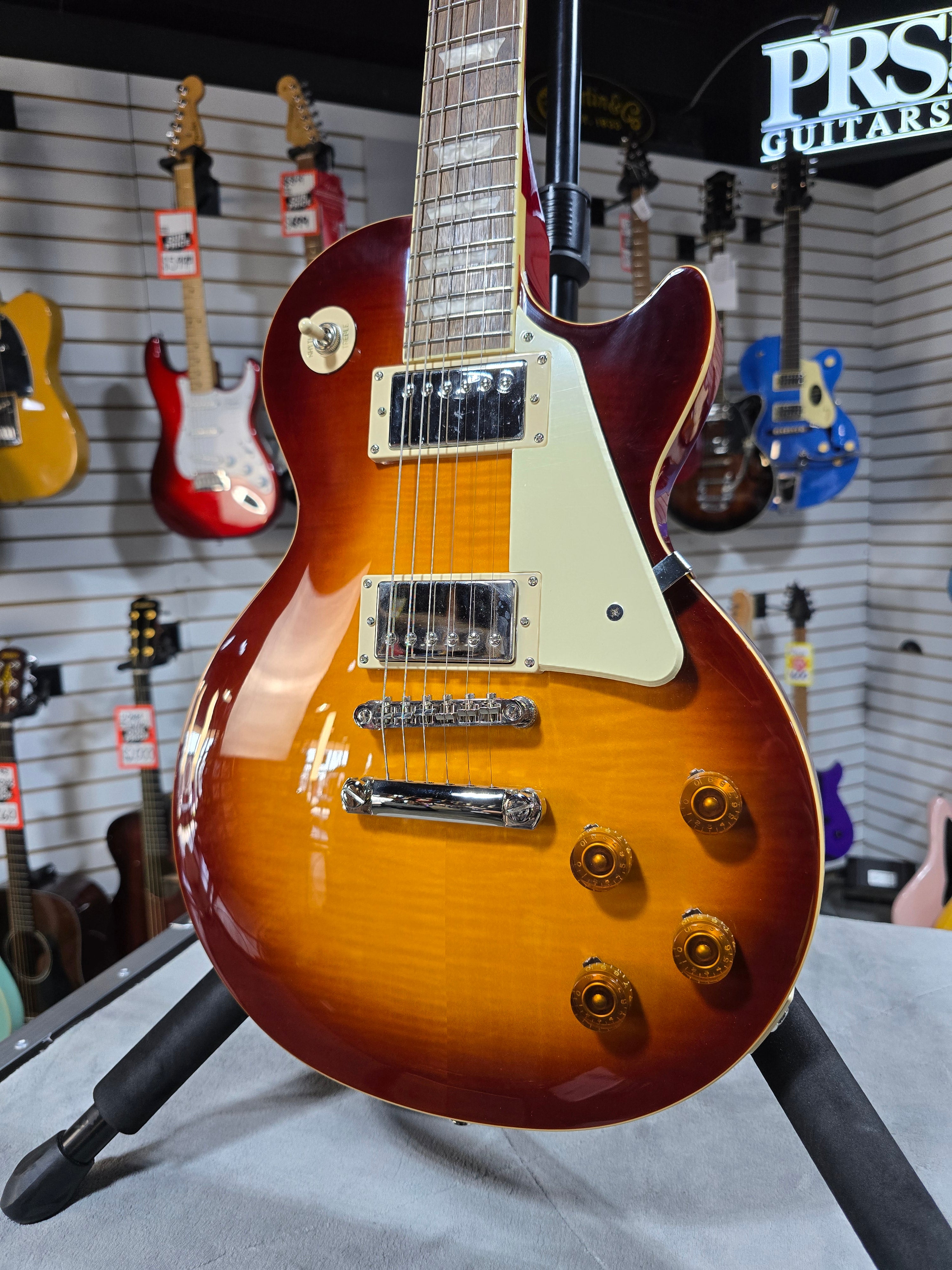 Epiphone Les Paul Standard - Washed Cherry Sunburst w/ Gig Bag & PLEK*D #026