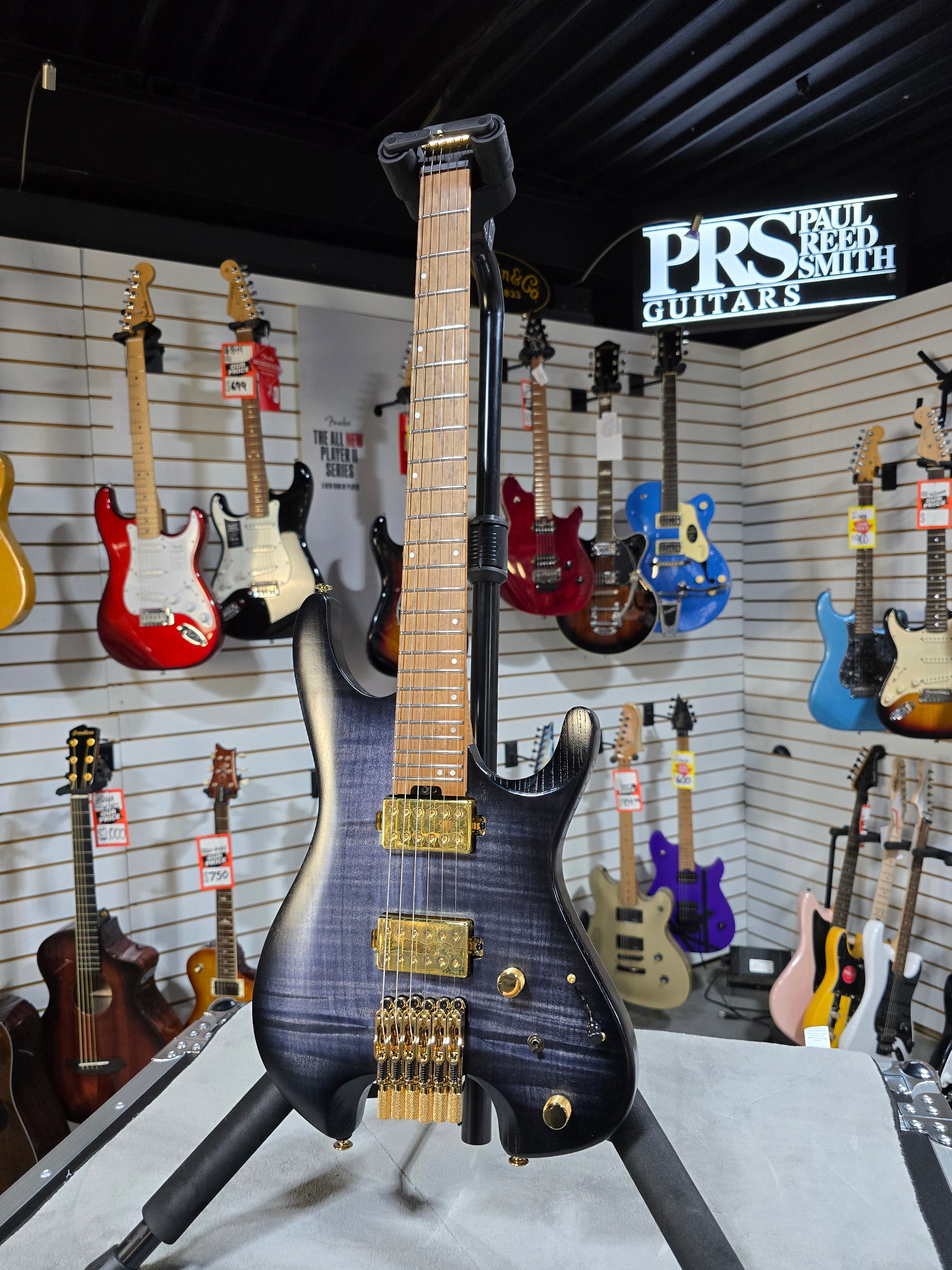 Ibanez Q52FMG - Deep Twilight Burst Low Gloss w/ Gig Bag & PLEK*D #101