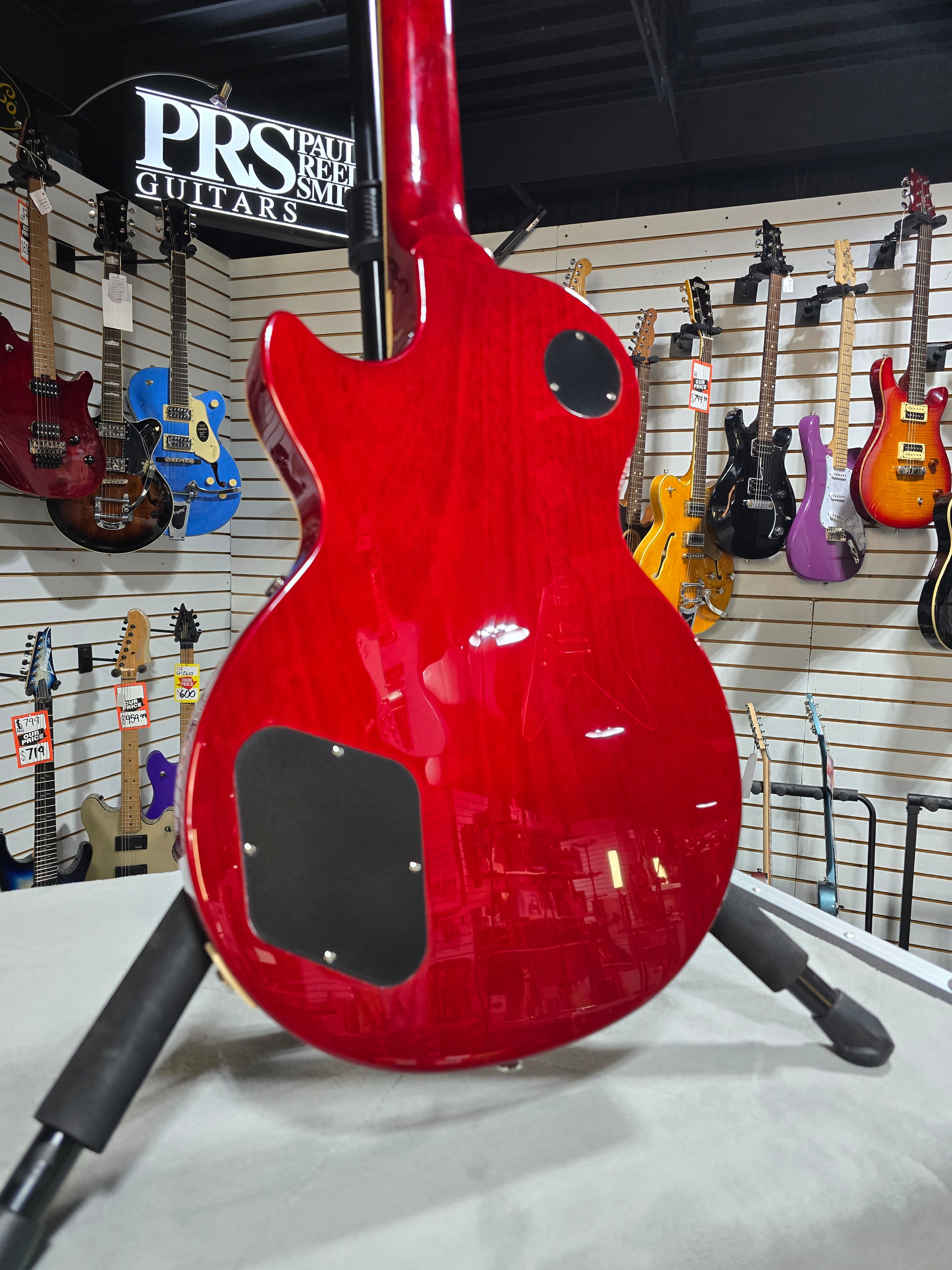 Epiphone Les Paul Standard - Washed Cherry Sunburst w/ Gig Bag & PLEK*D #026