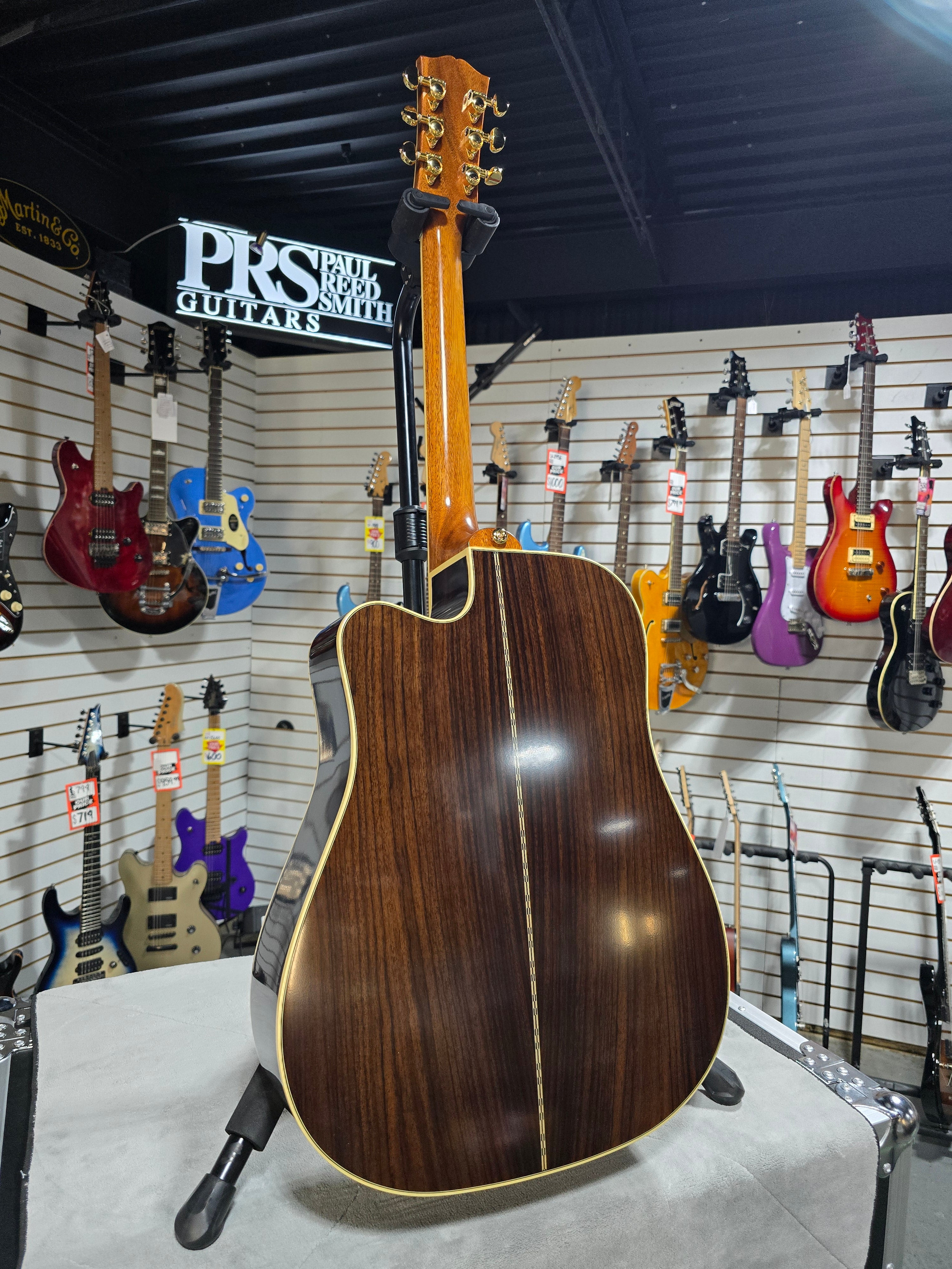 Epiphone Hummingbird Deluxe EC - Autumn Burst w/ OSSC & PLEK*D #867