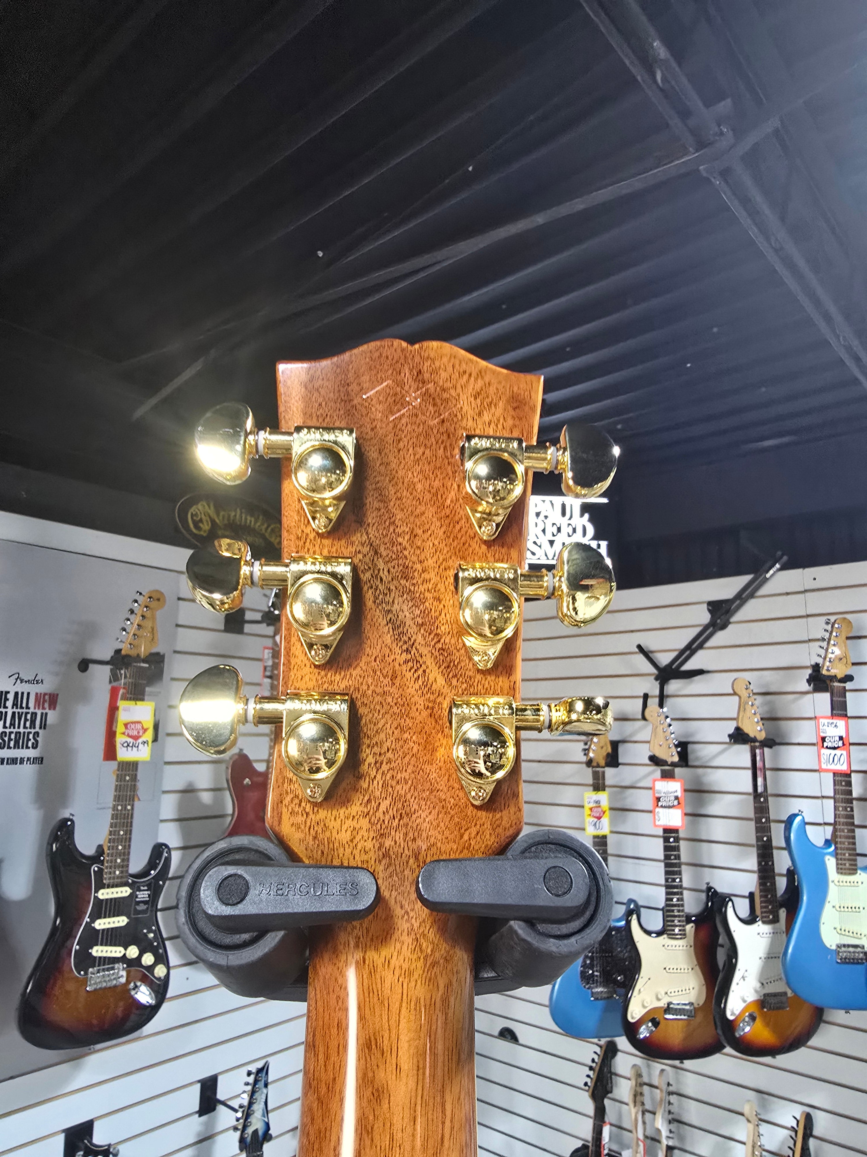 Epiphone Hummingbird Deluxe EC - Autumn Burst w/ OSSC & PLEK*D #867