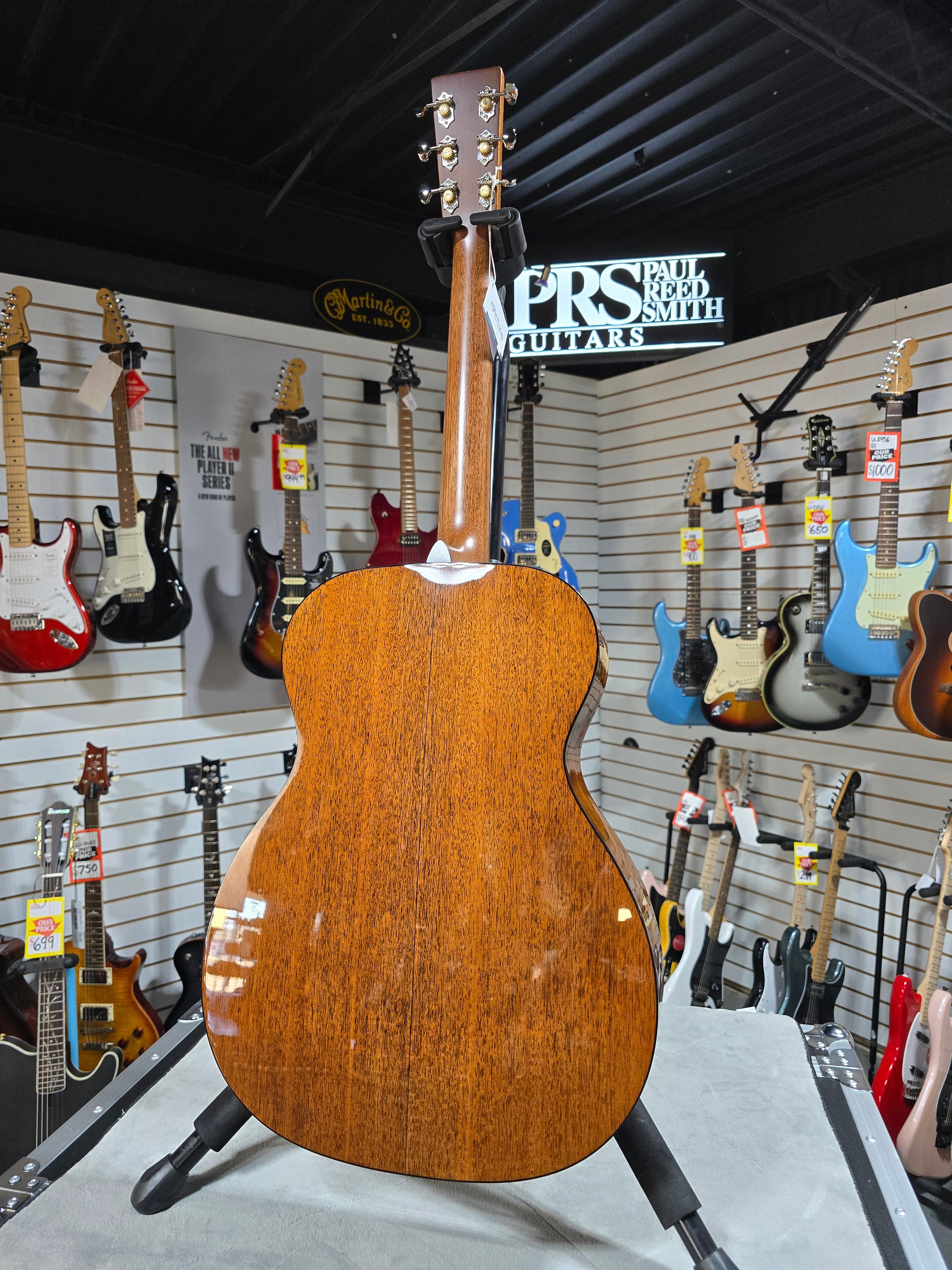 2025 Martin 000-18 Standard Series Left Handed Acoustic Guitar - Natural Aging Toner w/ OHSC & PLEK*D #839