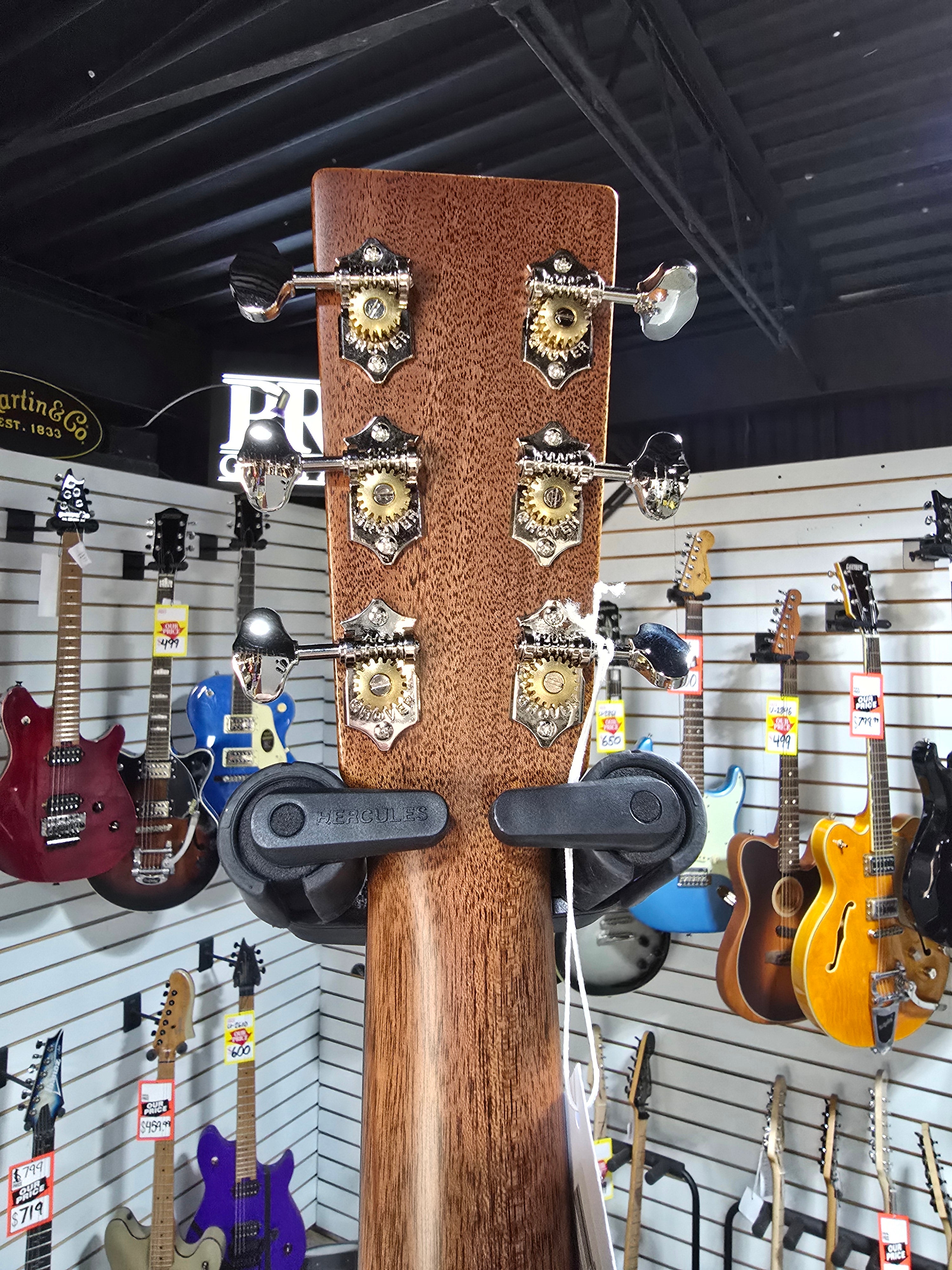 2025 Martin 000-18 Standard Series Left Handed Acoustic Guitar - Natural Aging Toner w/ OHSC & PLEK*D #839
