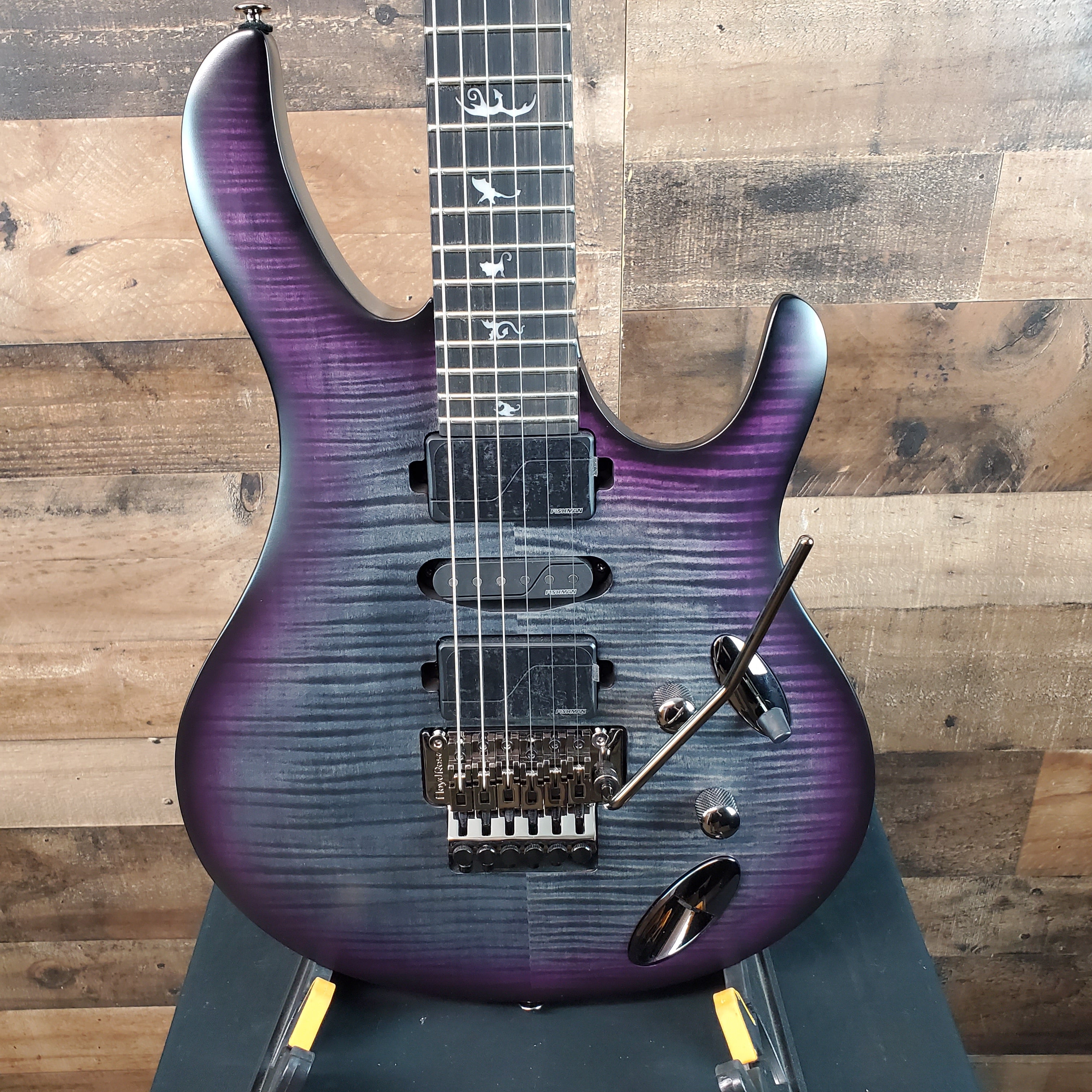 PRS SE Chleo Herman Li Signature, Charcoal Purple Burst, Gig Bag, 355