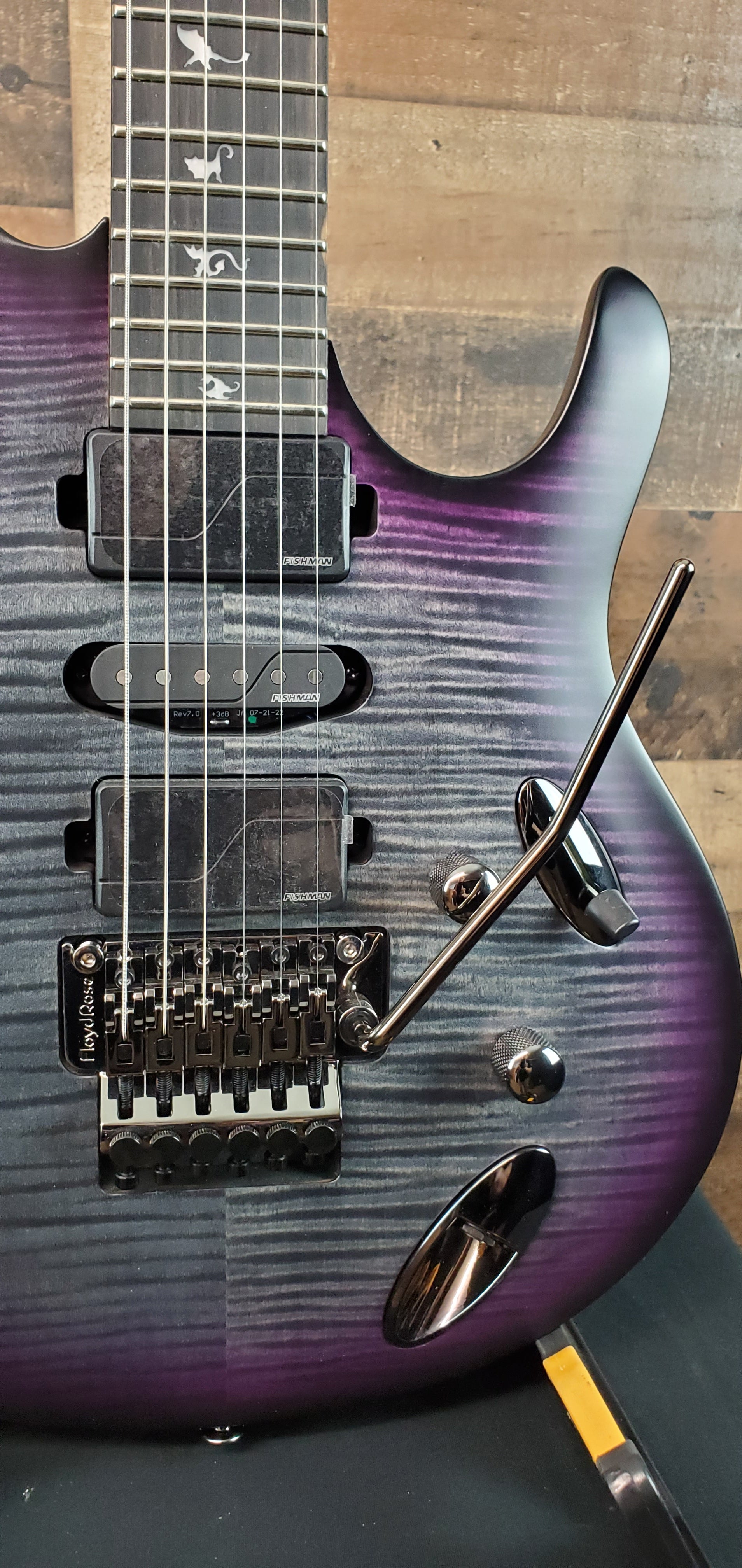 PRS SE Chleo Herman Li Signature, Charcoal Purple Burst, Gig Bag, 355