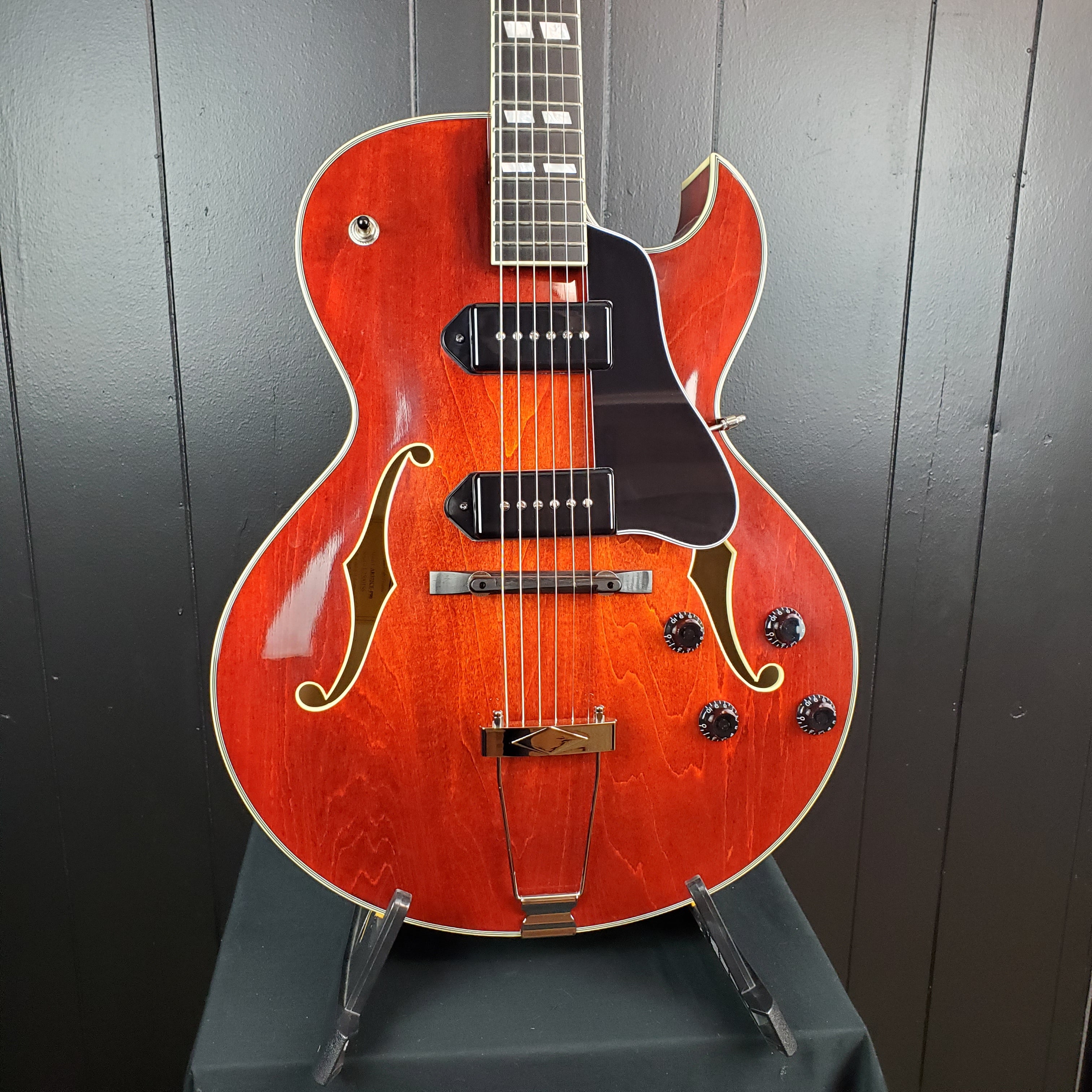 Eastman Guitars AR372CE-P90 Archtop Hollowbody Electric Guitar - Classic, #156