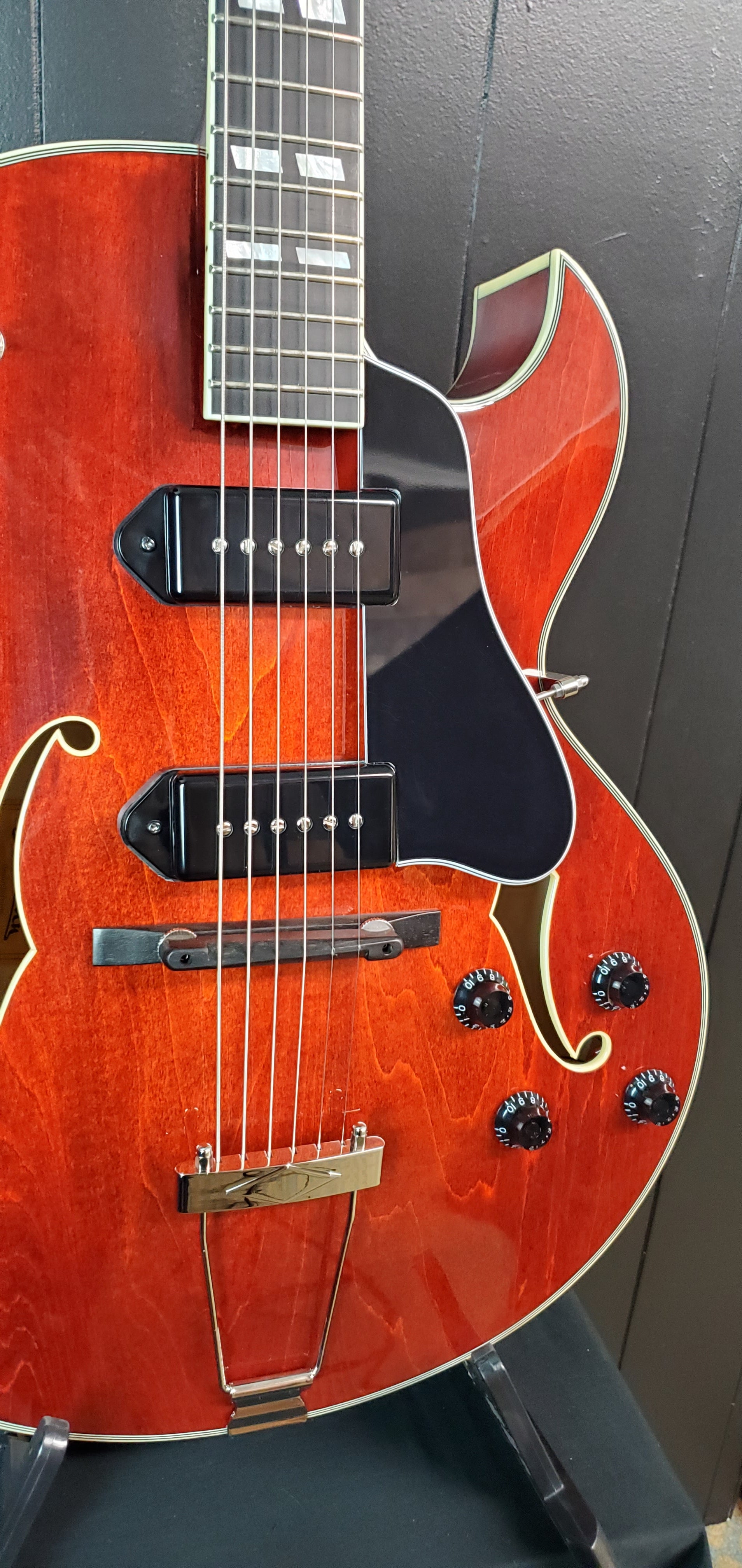 Eastman Guitars AR372CE-P90 Archtop Hollowbody Electric Guitar - Classic, #156