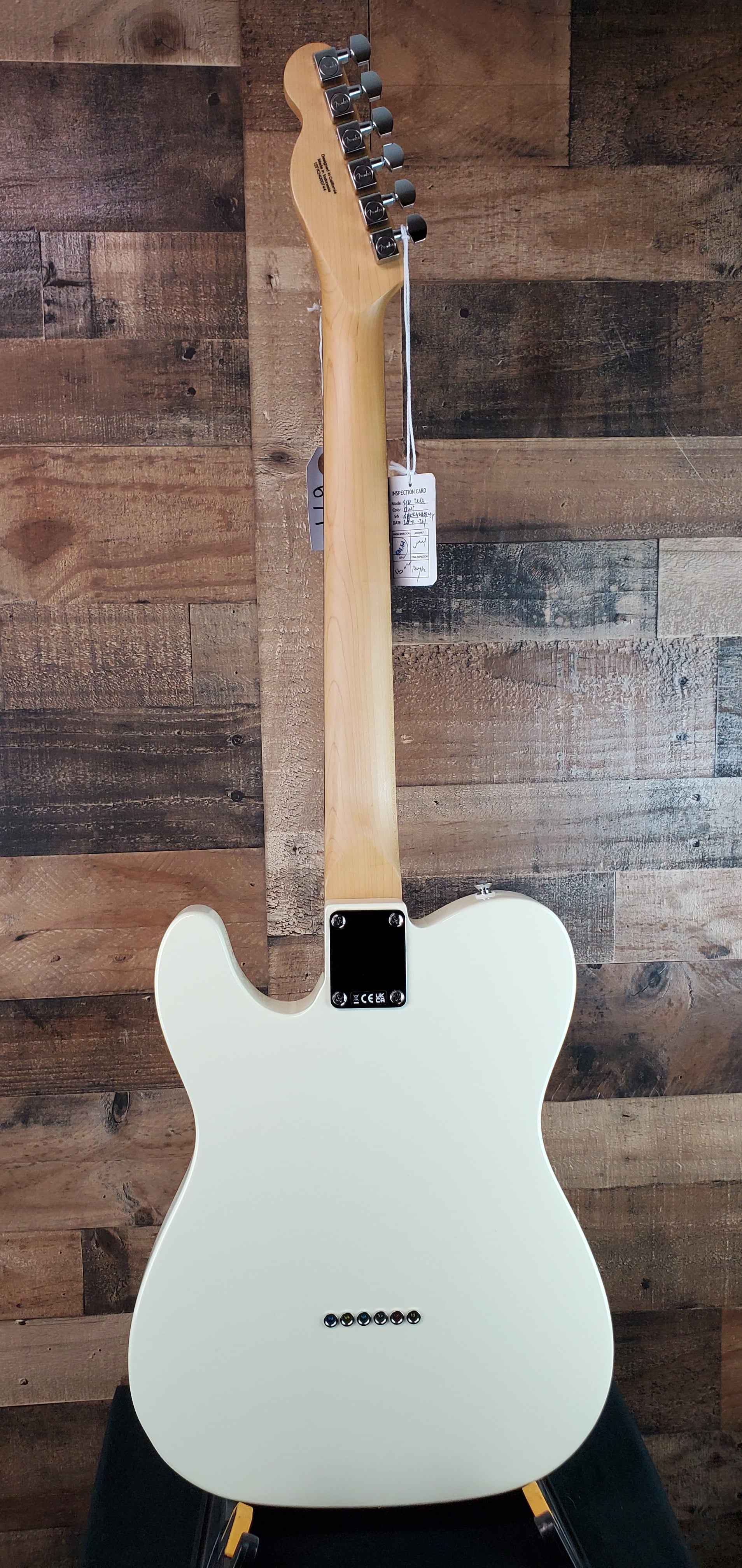 Fender Standard Telecaster Electric Guitar - Olympic White 744