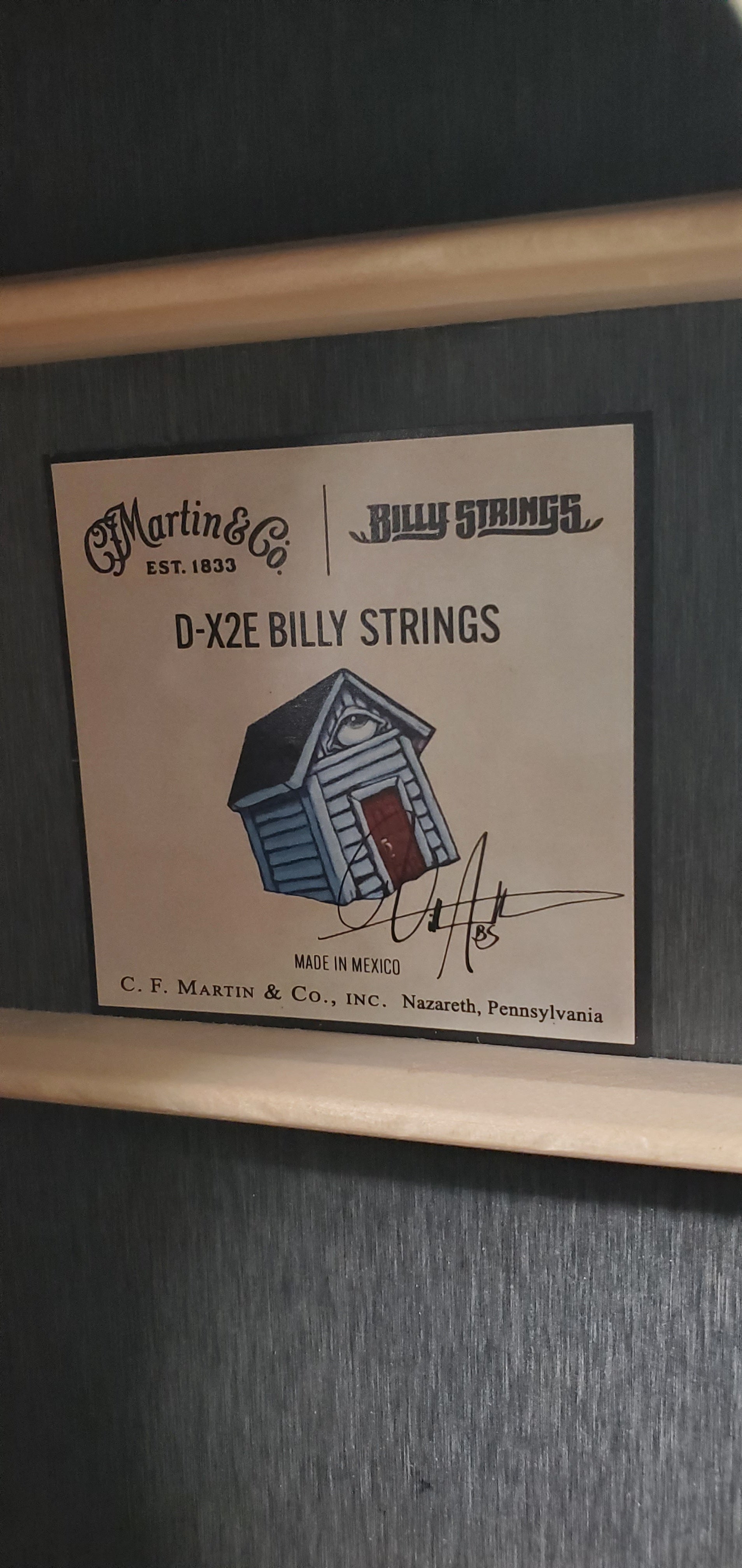 Martin Billy Strings Signature D-X2E Left-Handed Natural