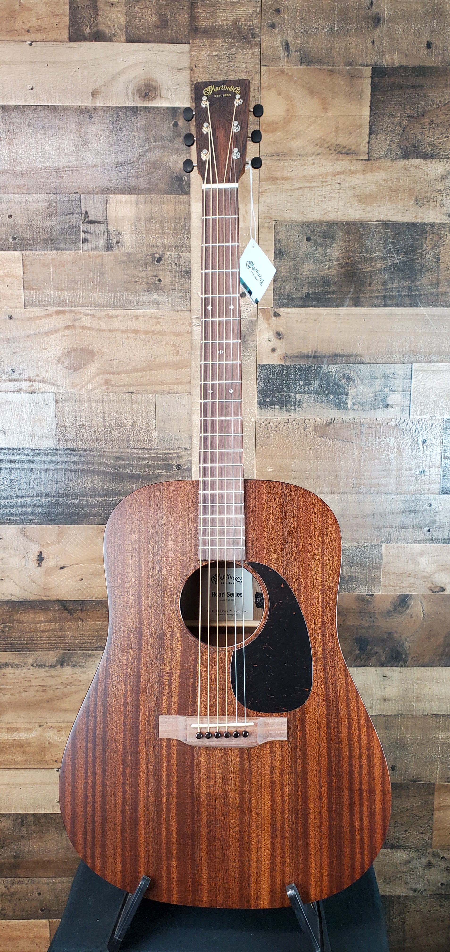 Martin D10E Retro Sapele, Satin Dark Mahogany, Free Ship