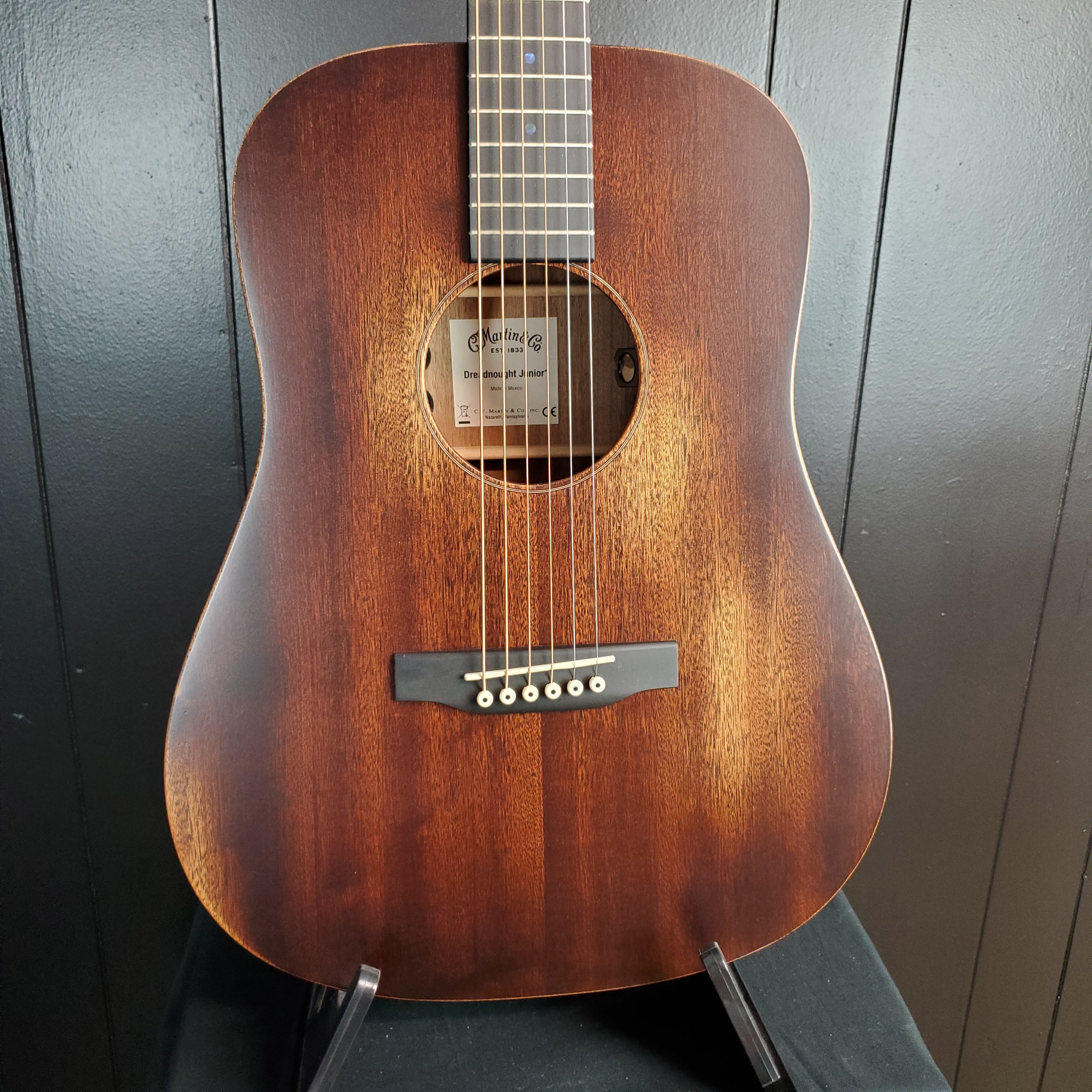 Martin D Jr-E StreetMaster, Mahogany Distressed, Free Ship, #525