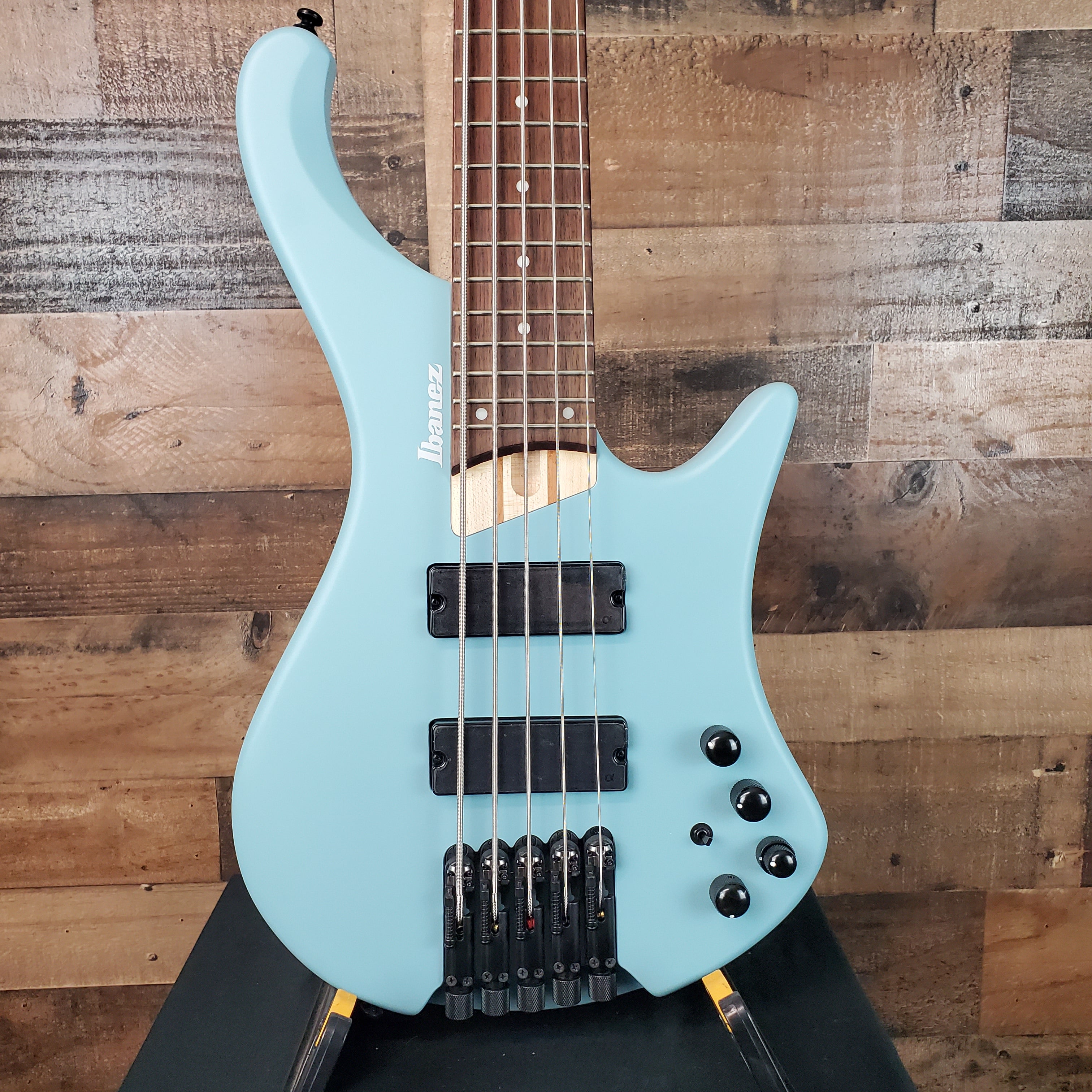 Ibanez Bass Workshop EHB605 5-string Electric Bass Guitar, Purist Blue Matte, FREE SHIP, 751
