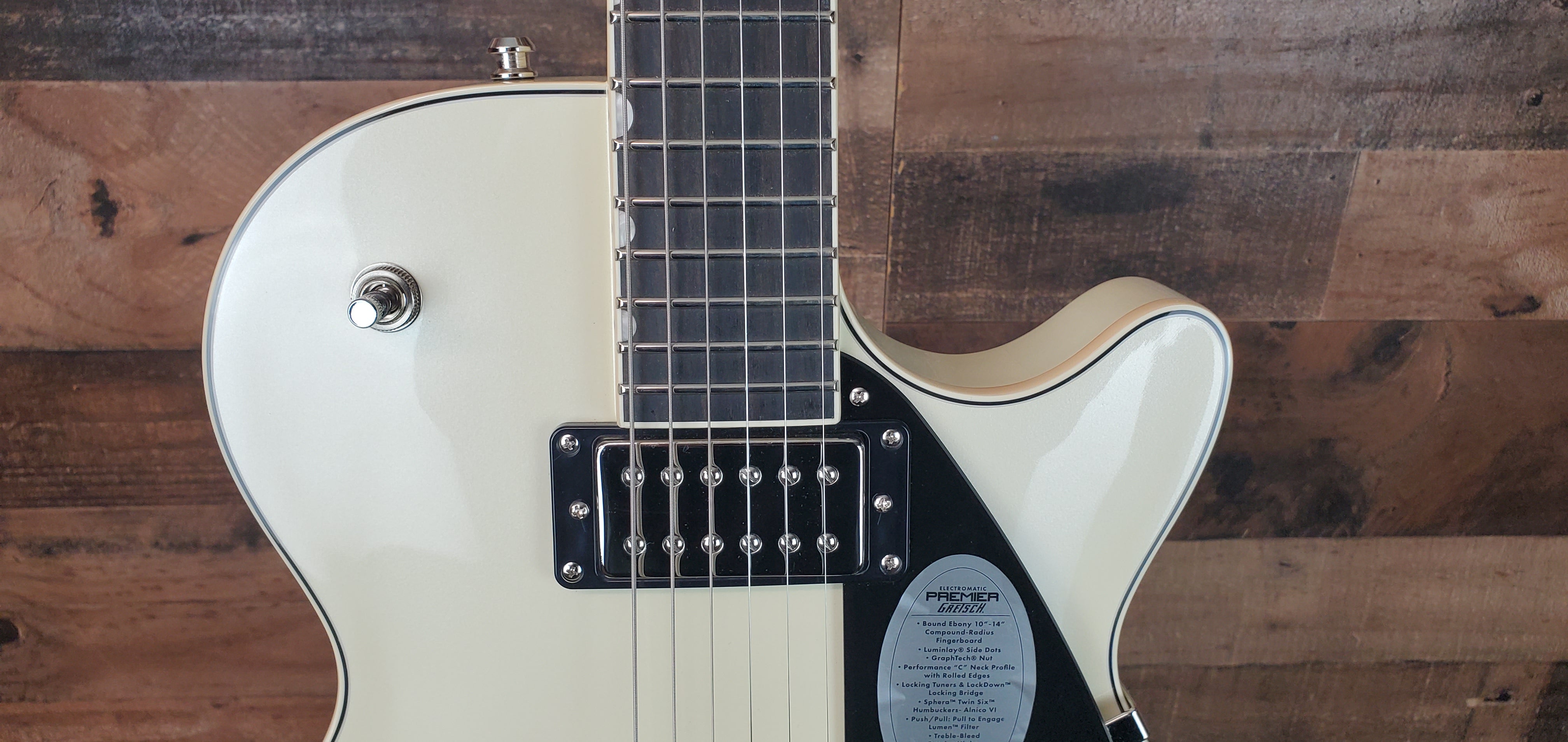 Gretsch Electromatic Premier Jet Electric Guitar - Vintage Pearl 988