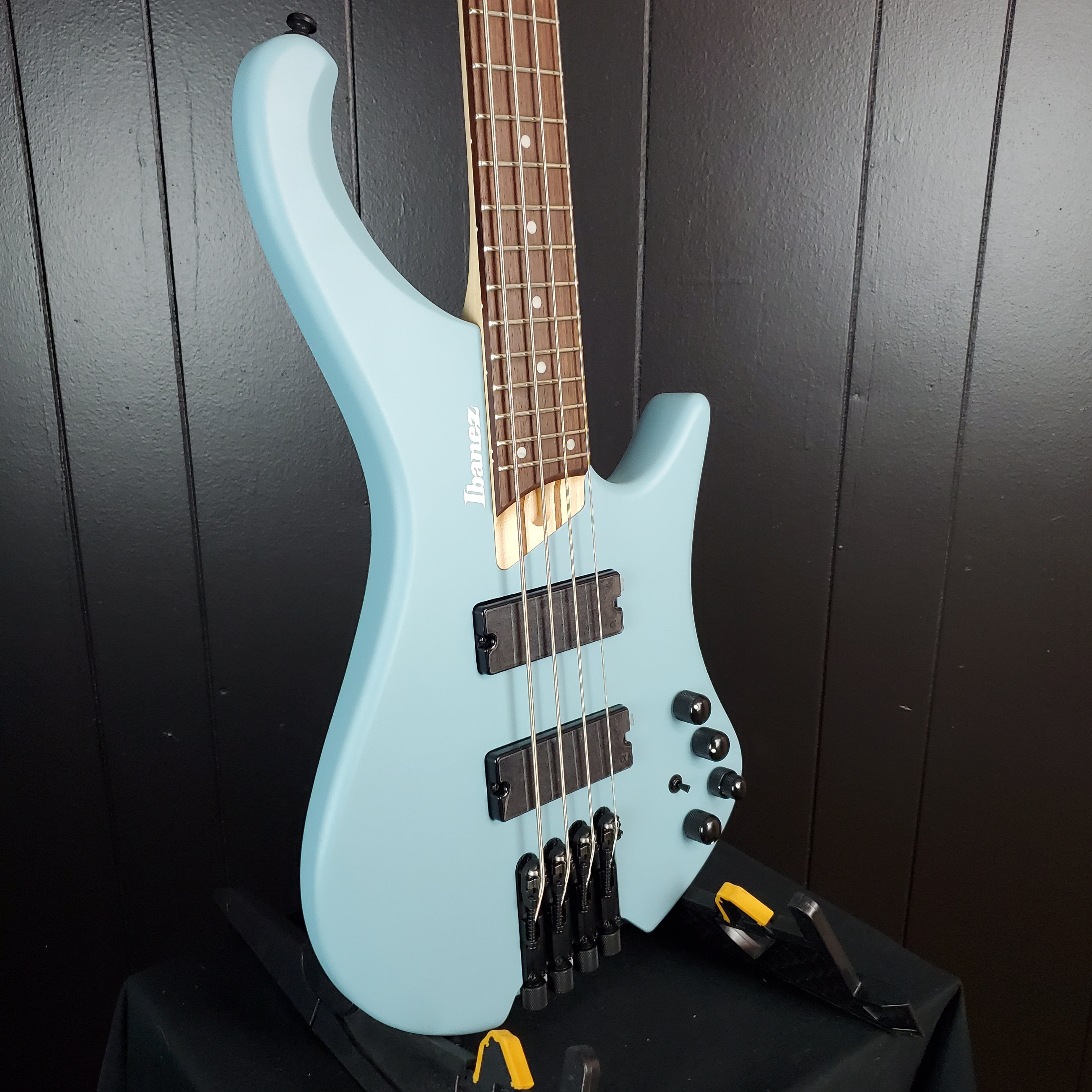 Ibanez Bass Workshop EHB600 Electric Bass Guitar - Purist Blue Matte, #395