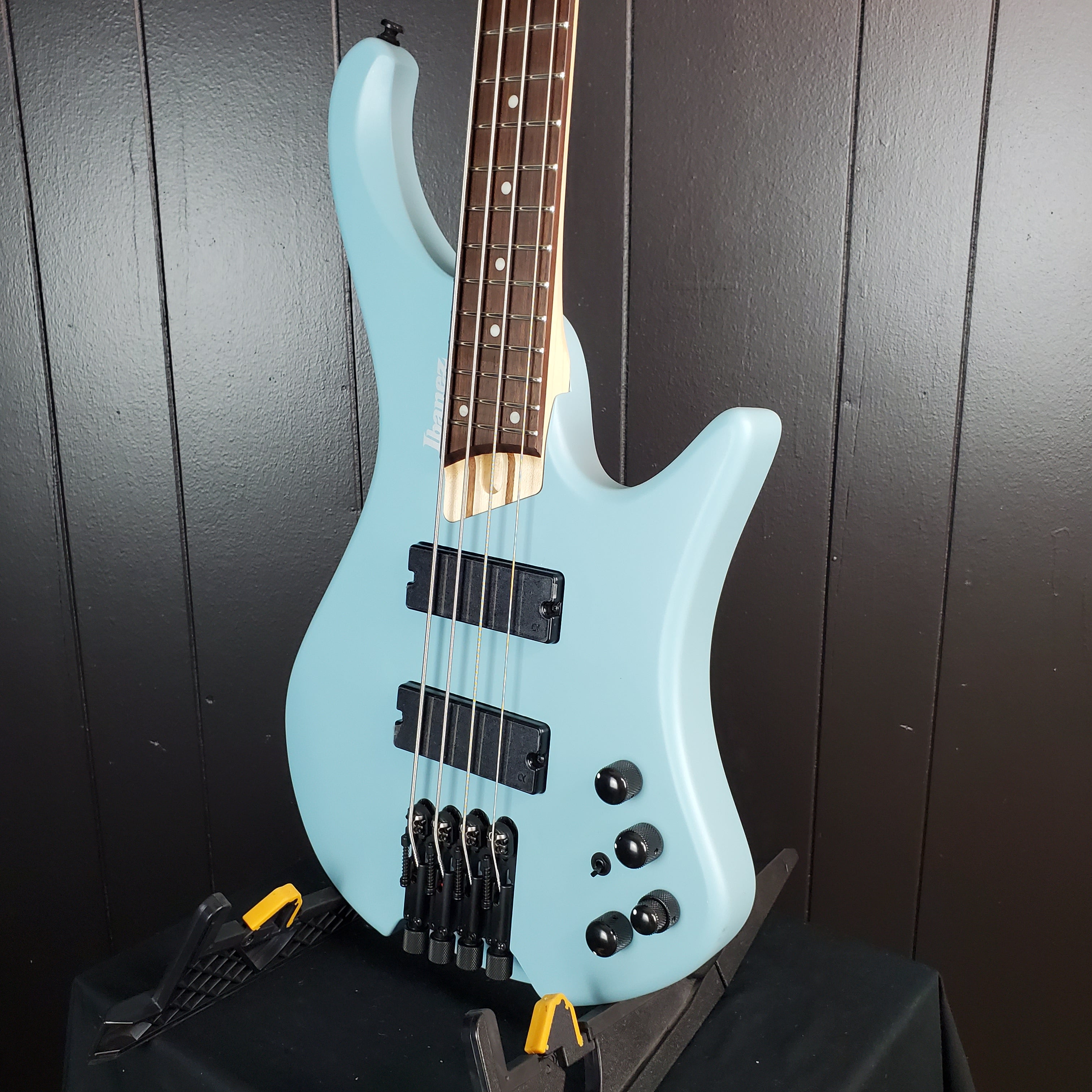 Ibanez Bass Workshop EHB600 Electric Bass Guitar - Purist Blue Matte, #395