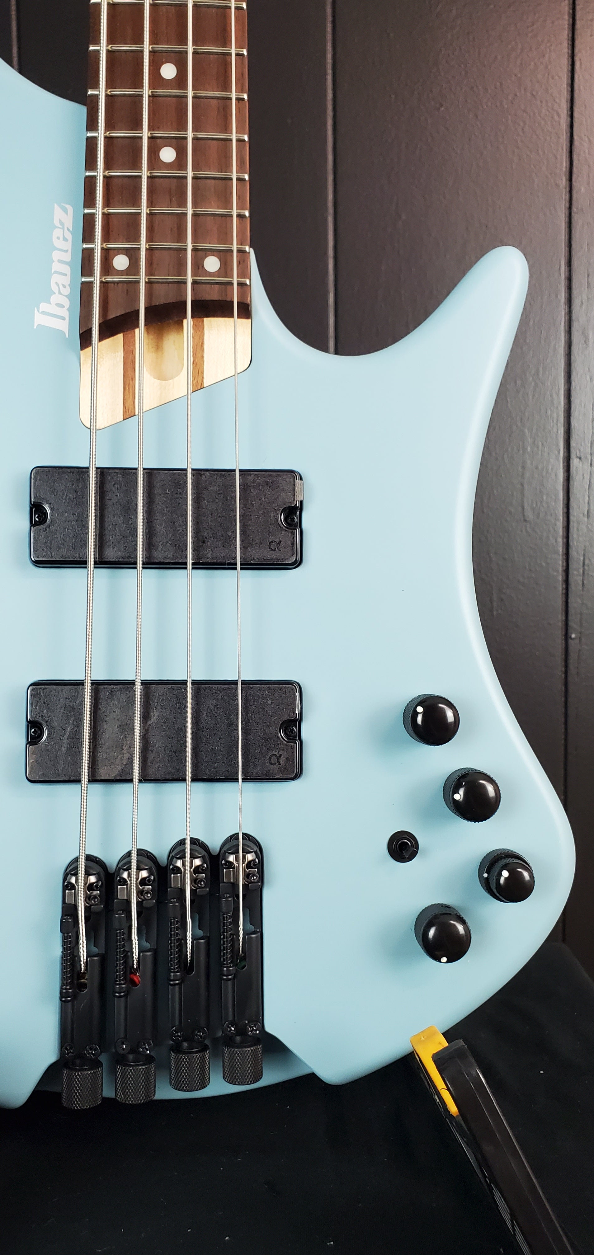 Ibanez Bass Workshop EHB600 Electric Bass Guitar - Purist Blue Matte, #395