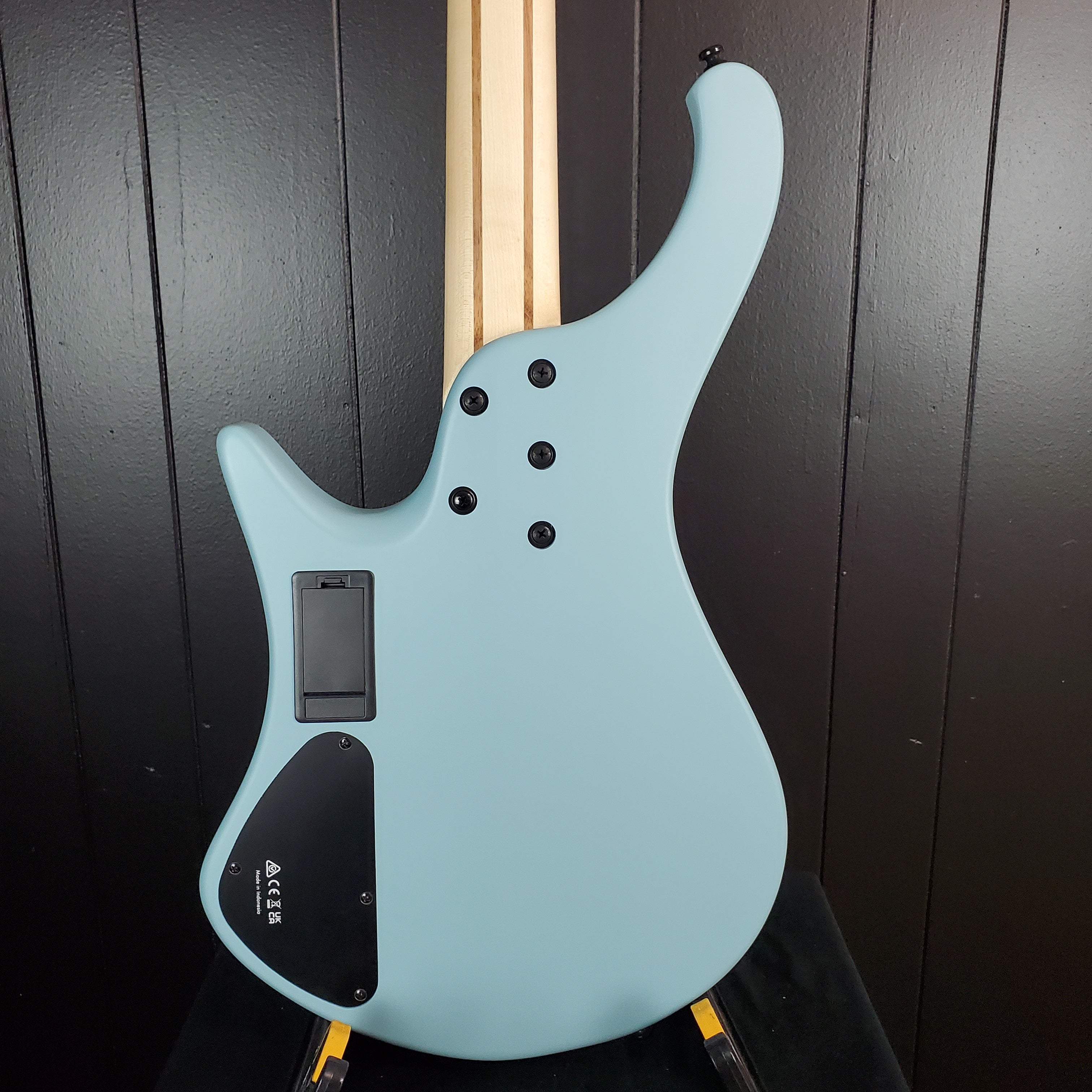 Ibanez Bass Workshop EHB600 Electric Bass Guitar - Purist Blue Matte, #395