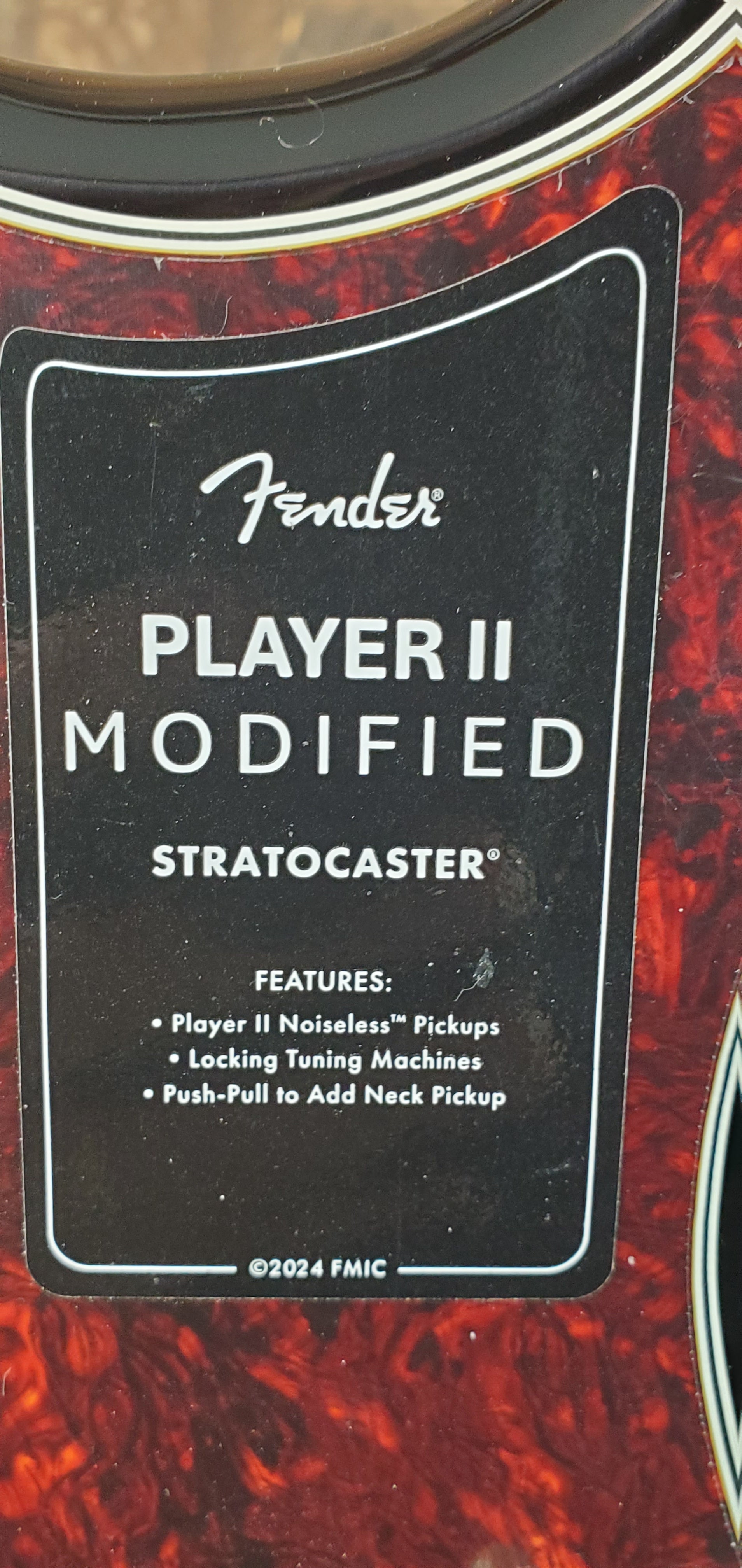 Fender Player II Modified Strat 3 Tone Sunburst