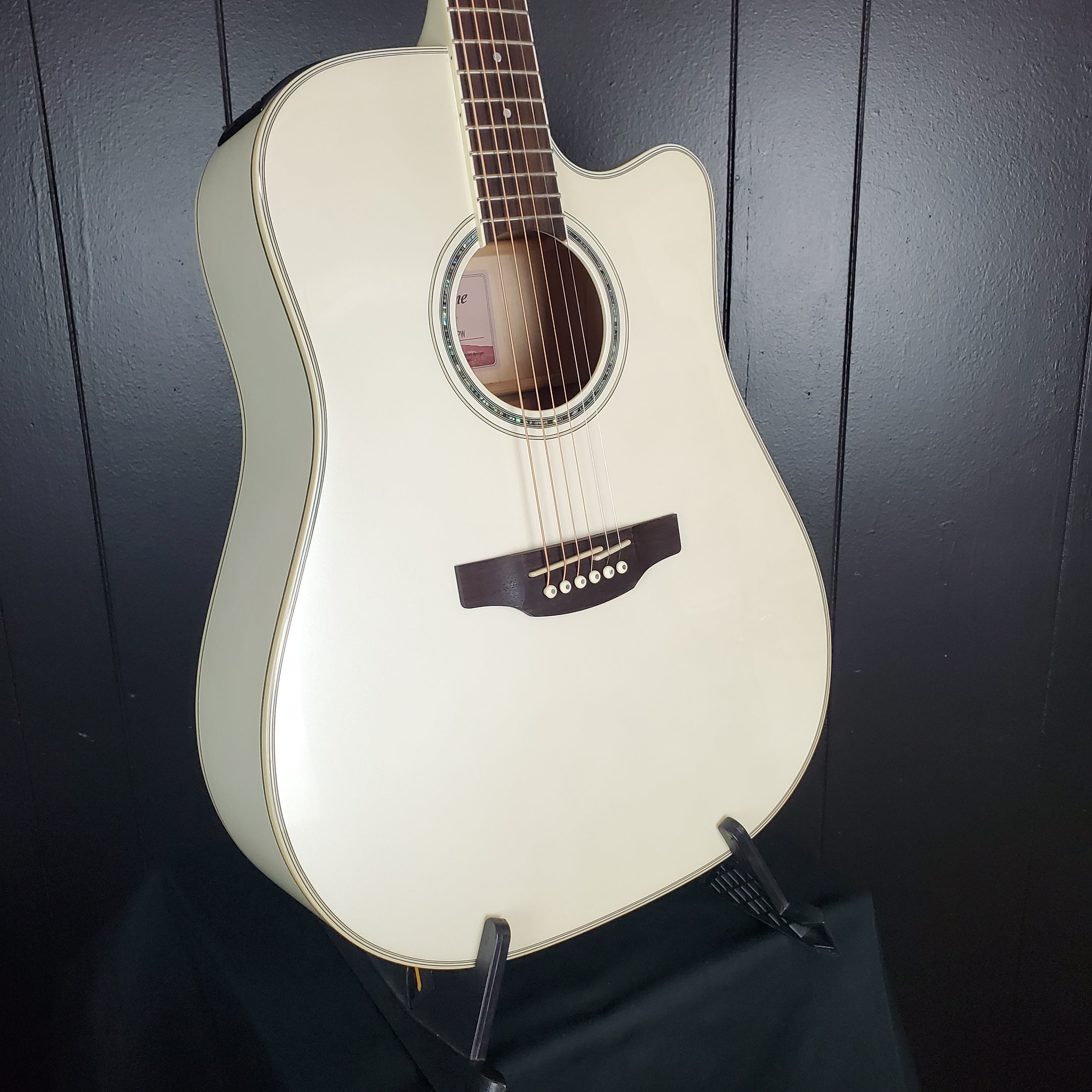 Takamine GD-37CE PW Pearl White