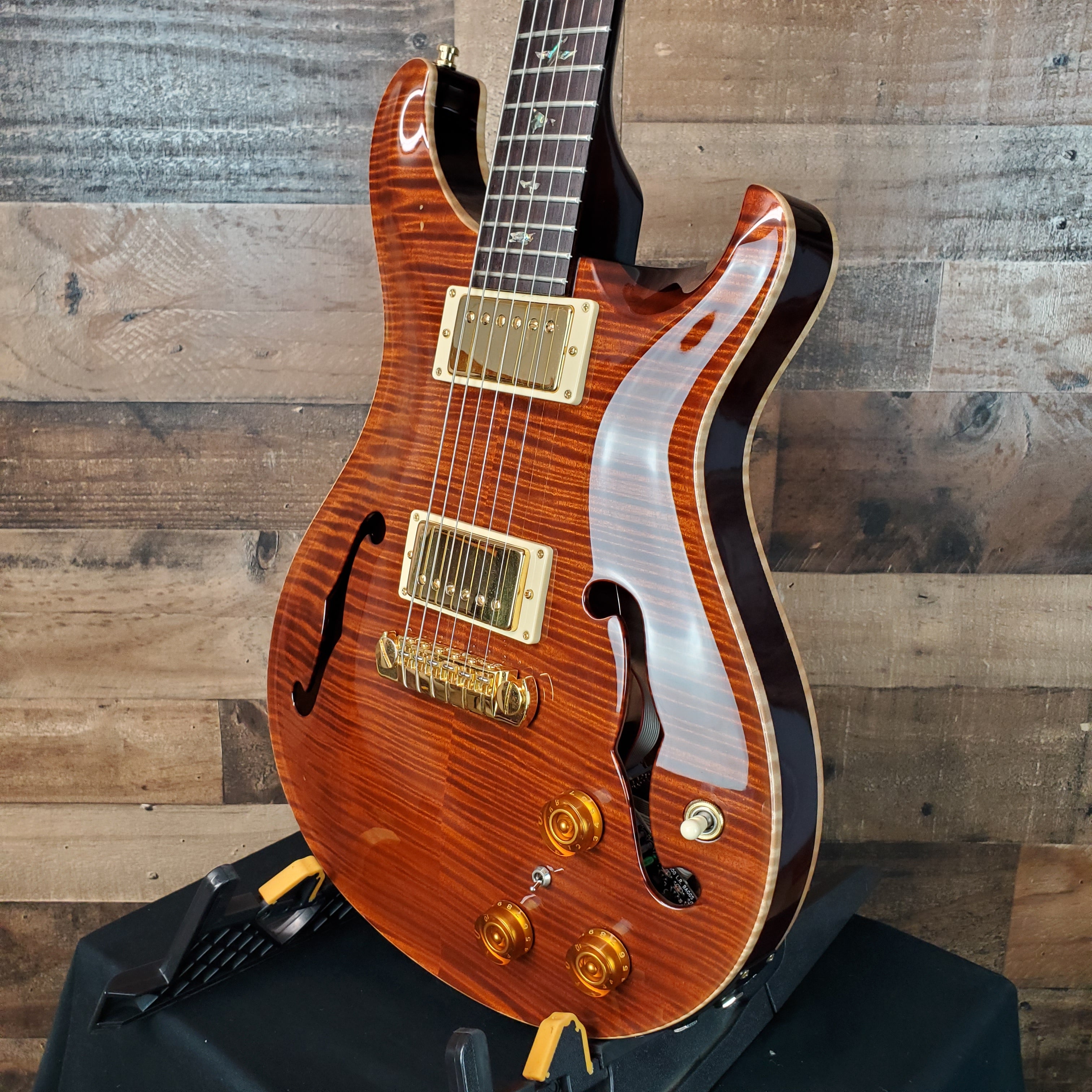 PRS Artist Hollowbody II 2004 Piezo Violin Amber