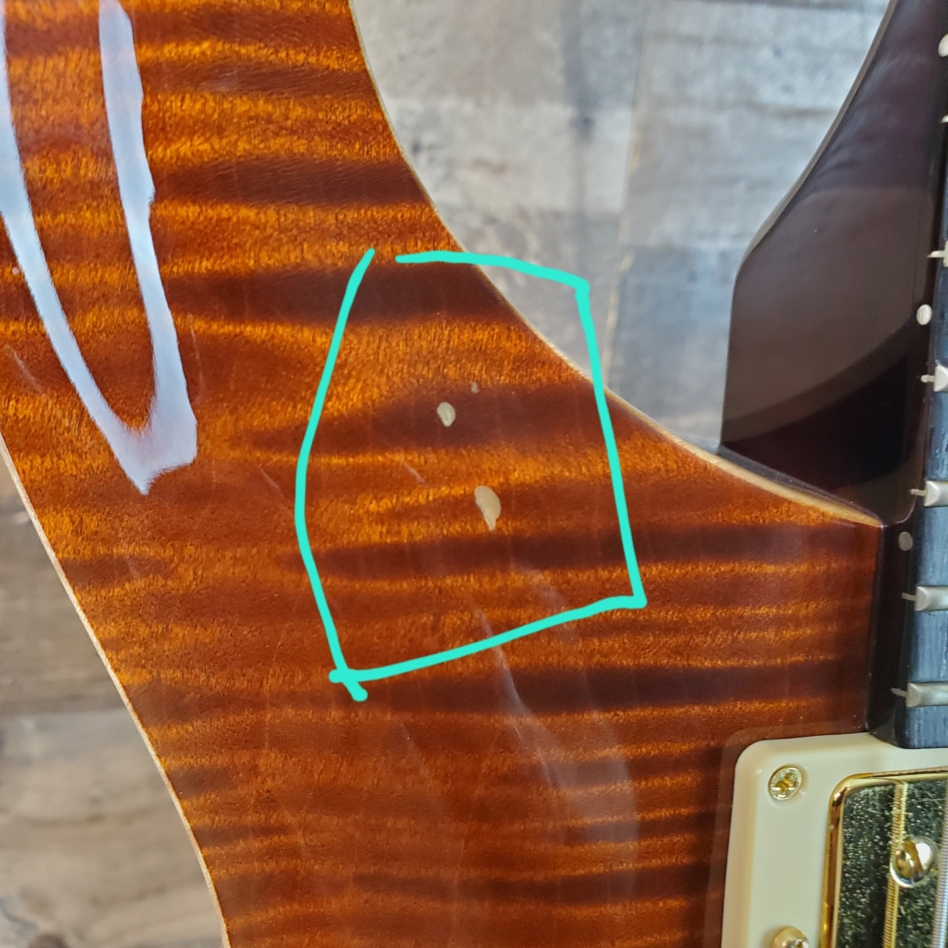 PRS Artist Hollowbody II 2004 Piezo Violin Amber