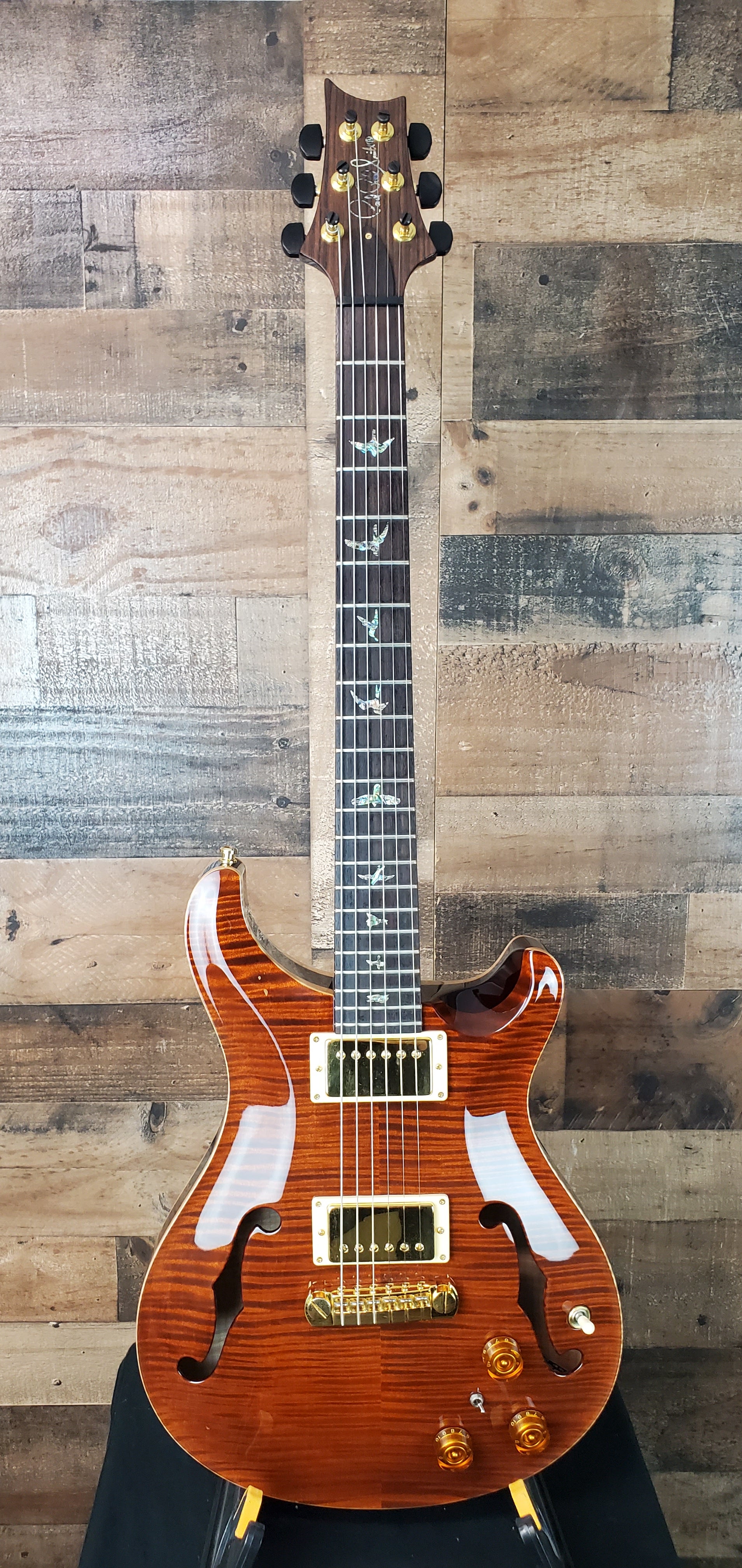 PRS Artist Hollowbody II 2004 Piezo Violin Amber
