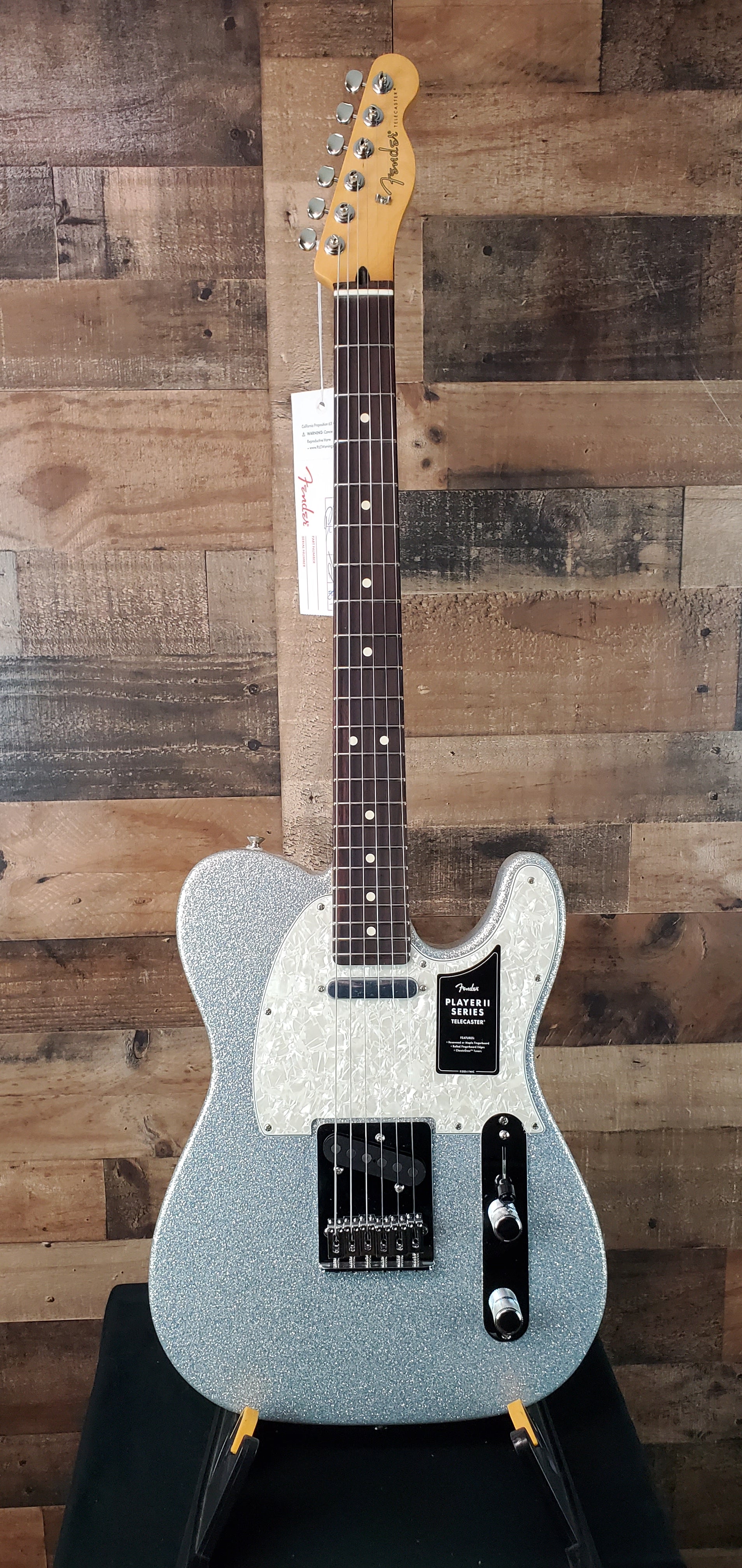 Fender 75th Anniversary Player II Telecaster Diamond Dust Sparkle
