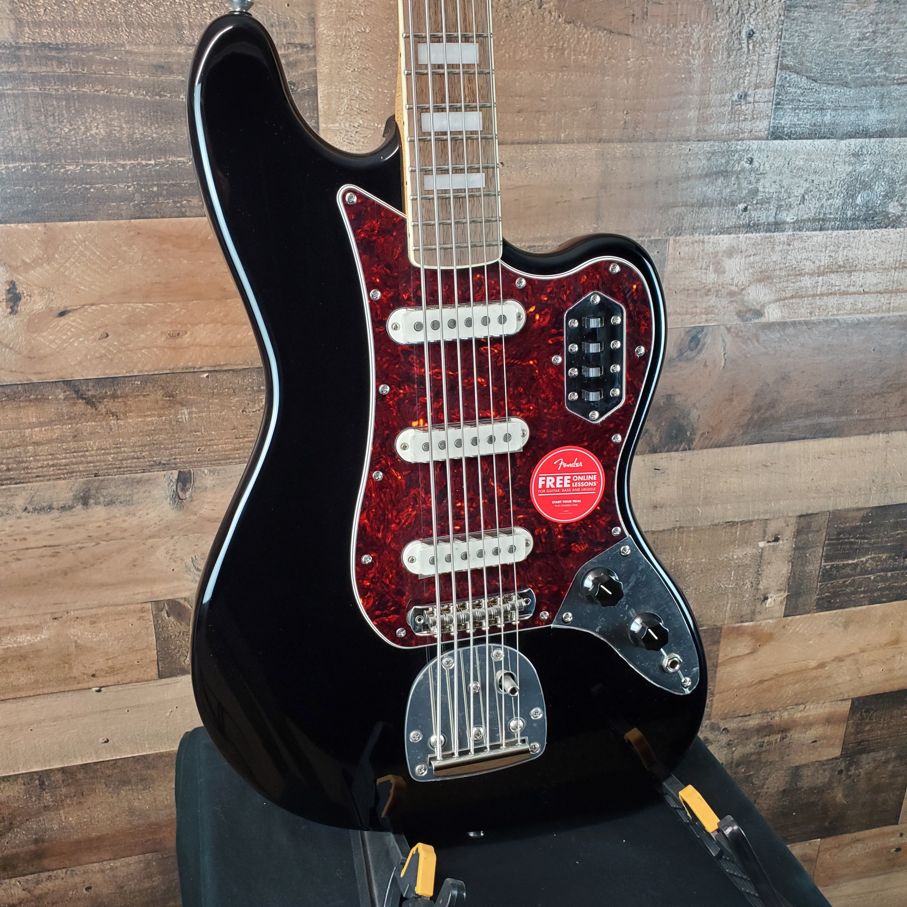 Squier Classic Vibe Bass VI Guitar - Black