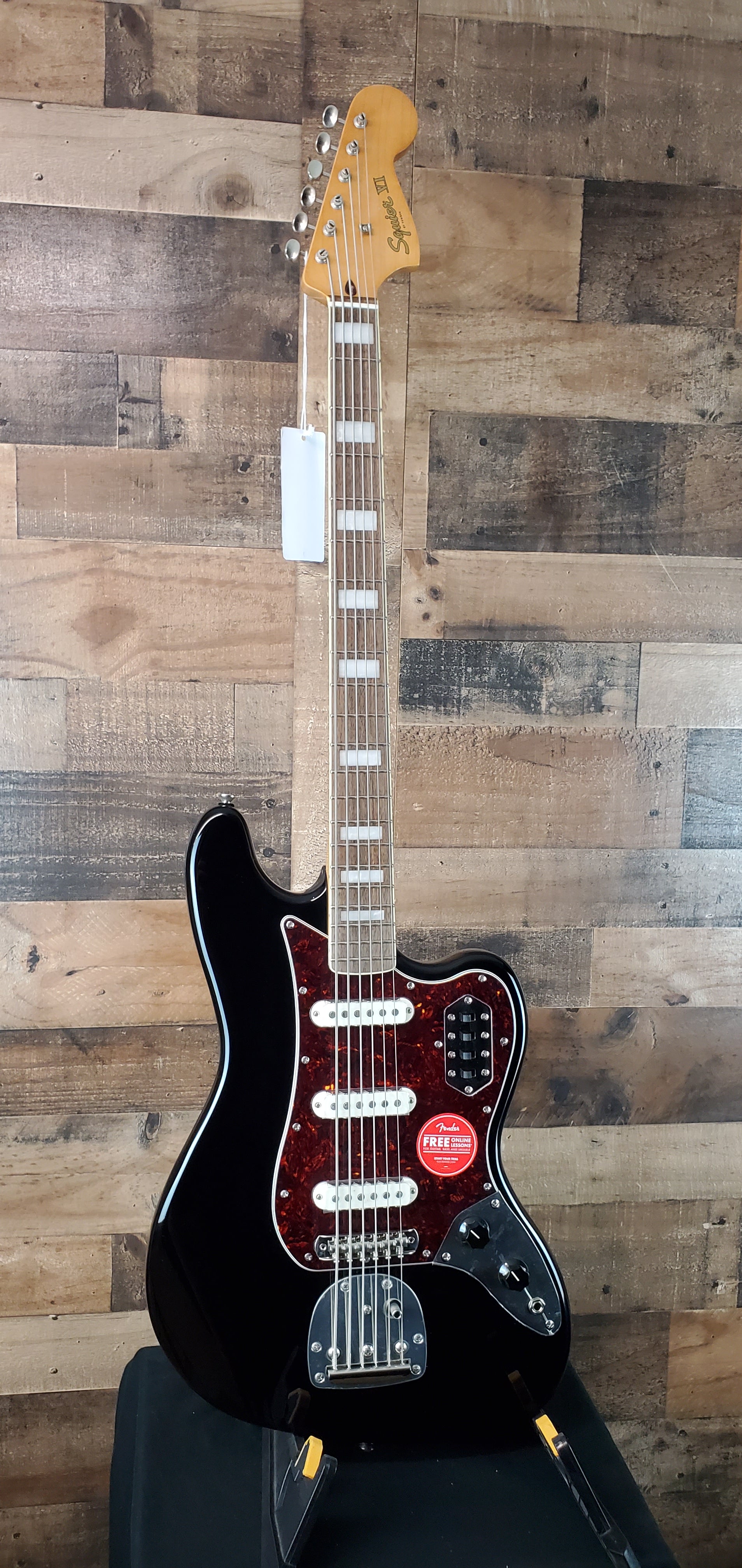 Squier Classic Vibe Bass VI Guitar - Black