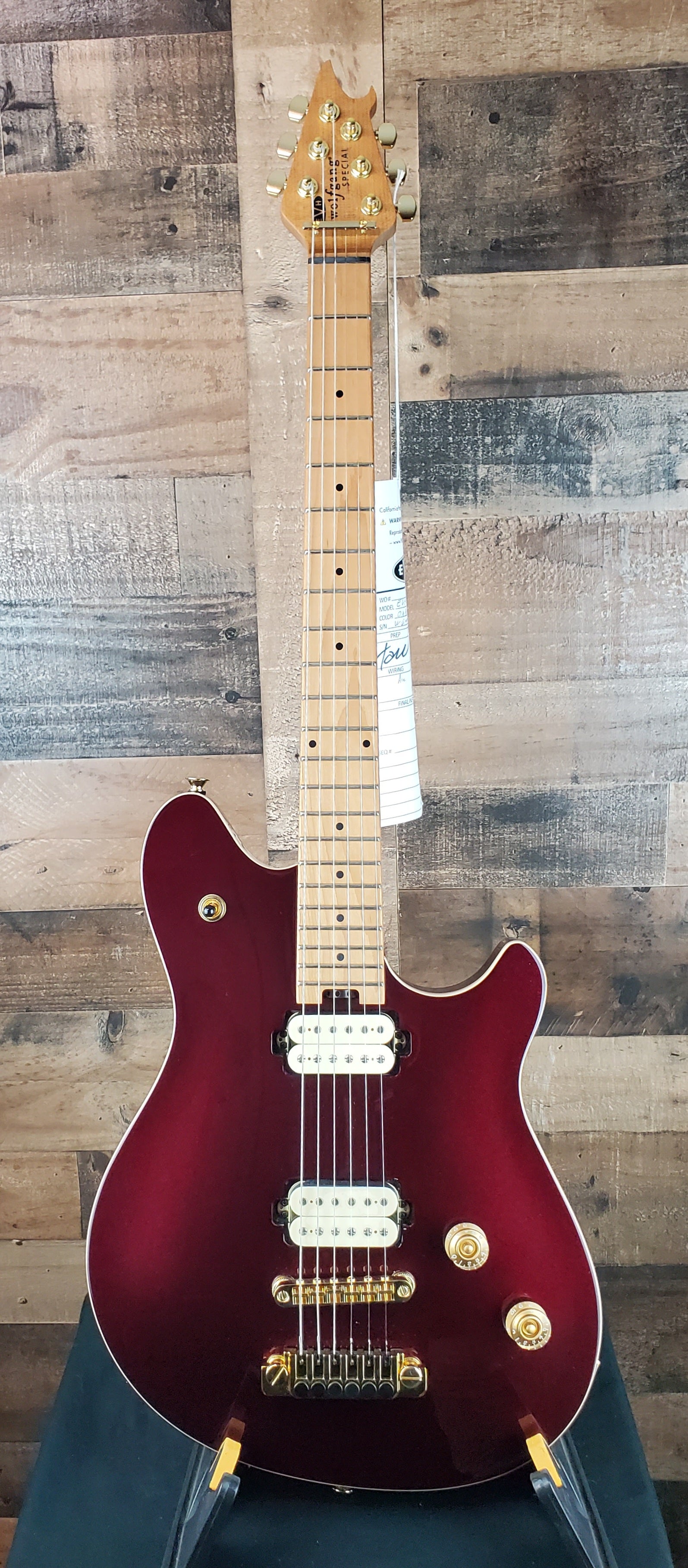 EVH Wolfgang Special Tune O Matic Oxblood