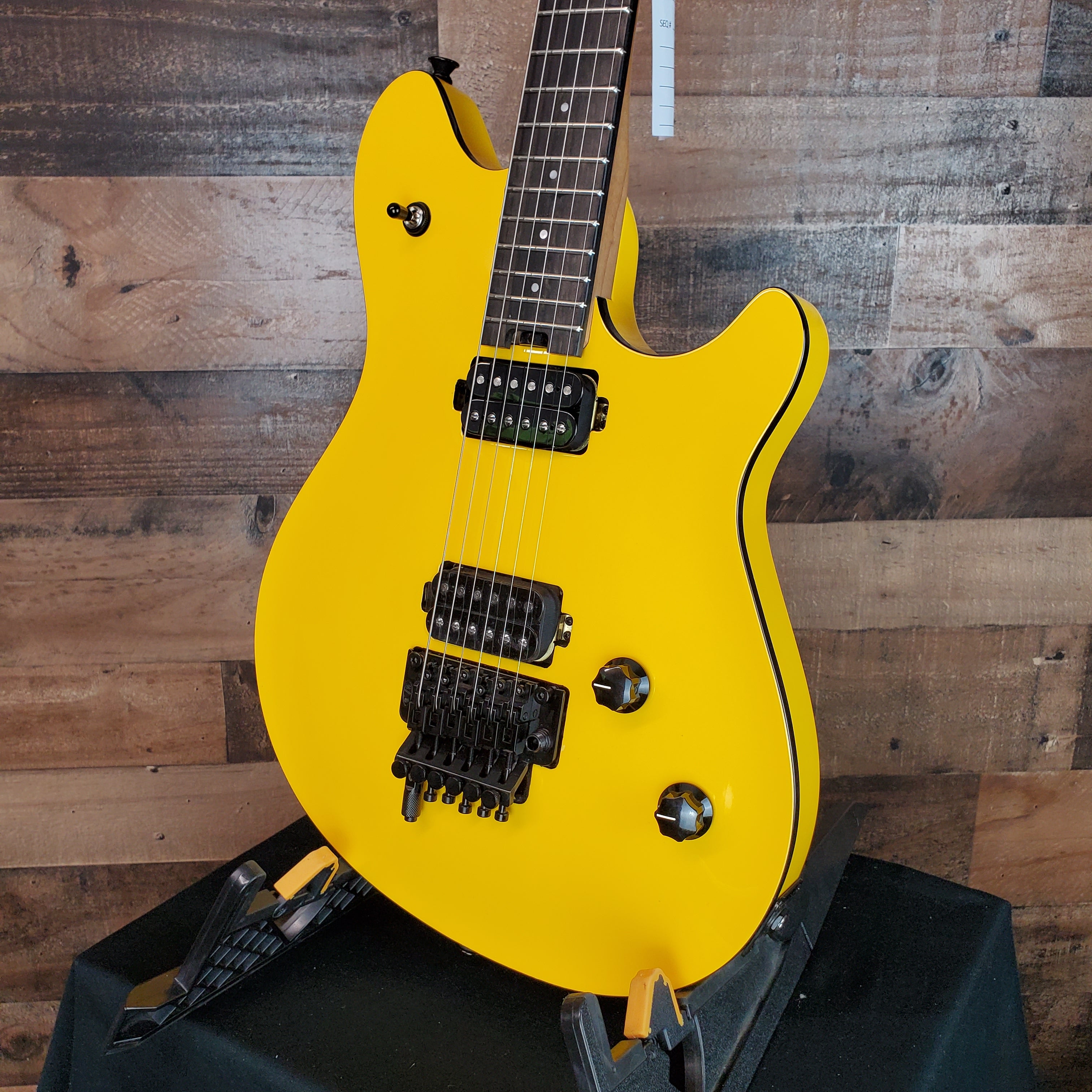 EVH Wolfgang Special Electric Guitar Caution Yellow