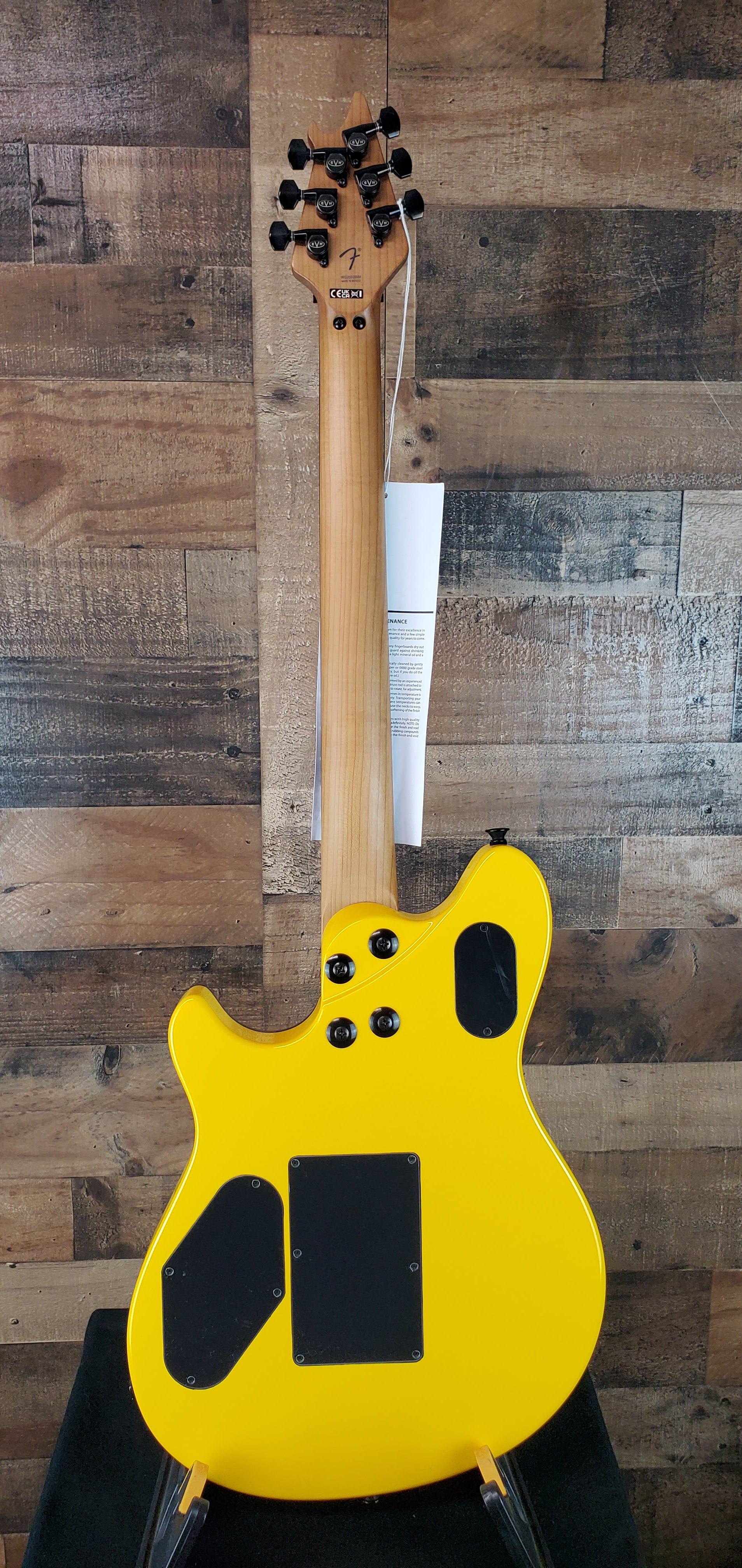 EVH Wolfgang Special Electric Guitar Caution Yellow