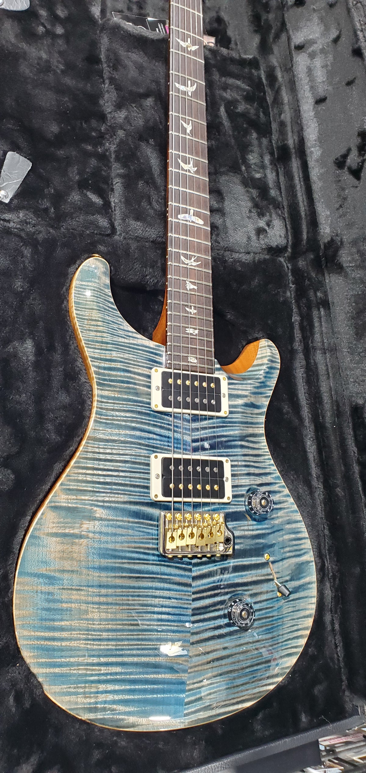 PRS Custom 24 10-Top Carroll Blue