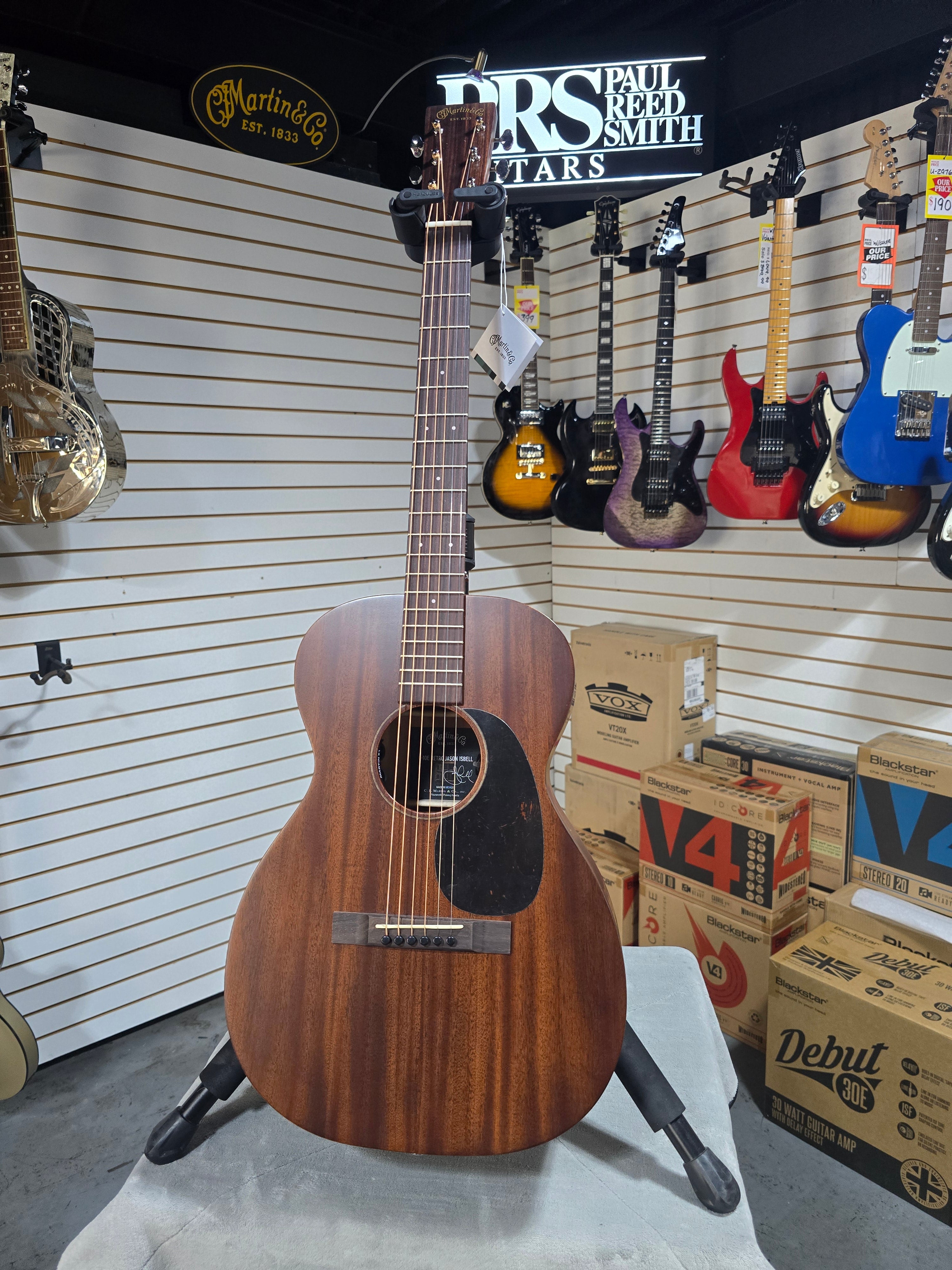 Martin 0-10E Retro Jason Isbell Dark Mahogany
