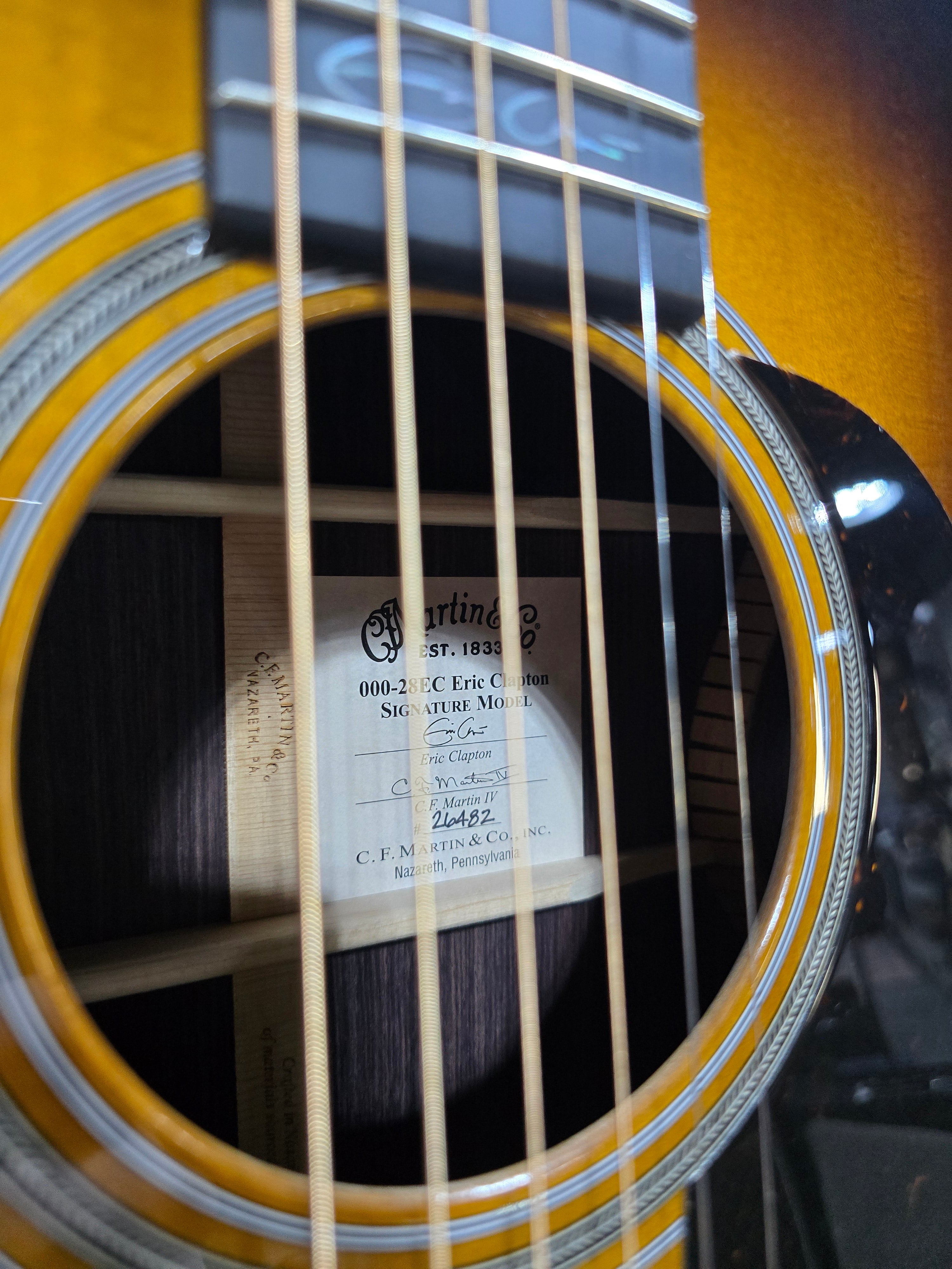 Martin 000-28EC Eric Clapton Acoustic Guitar - Natural