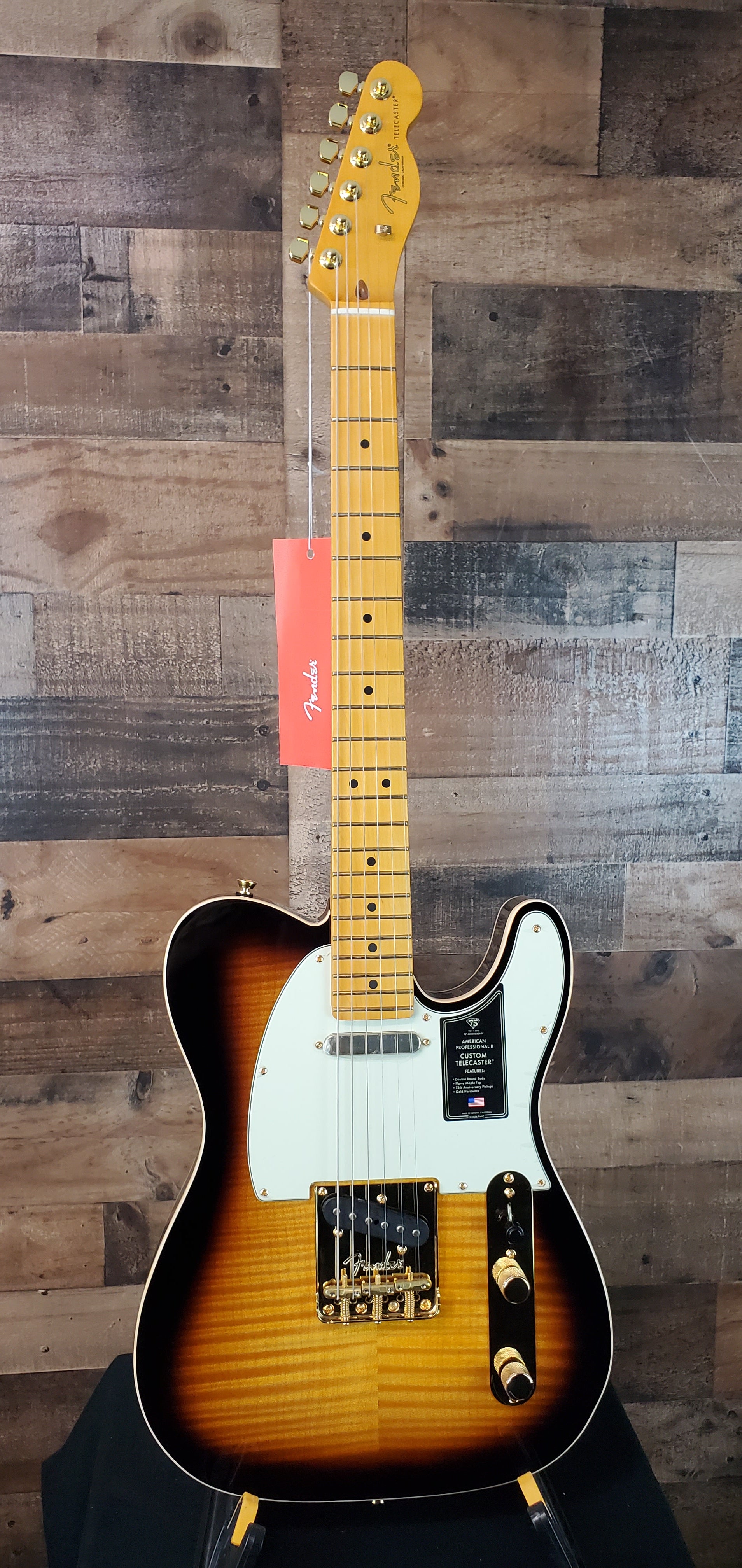 Fender 75th Anniversary American Professional II Custom Telecaster 2-color Sunburst