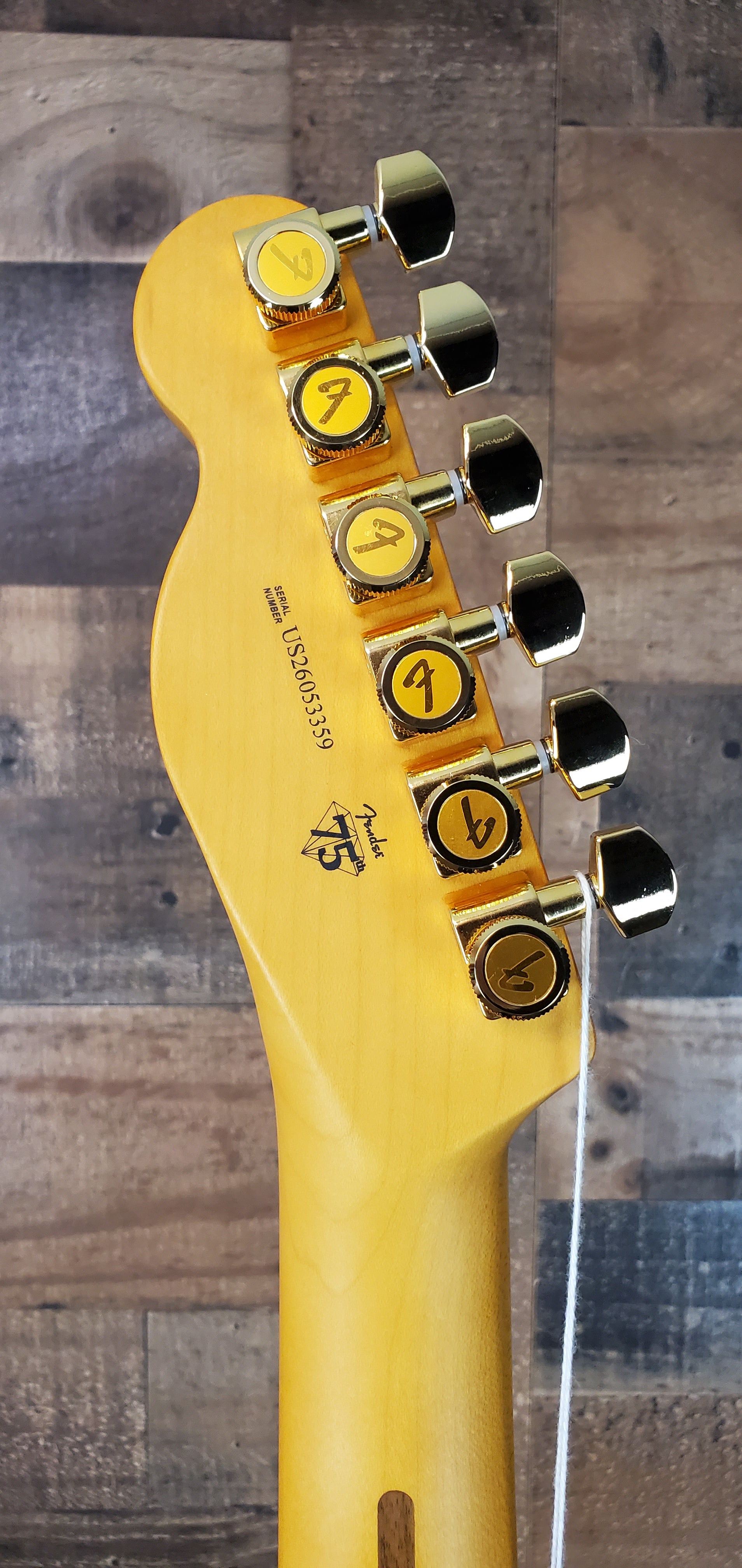 Fender 75th Anniversary American Professional II Custom Telecaster 2-color Sunburst