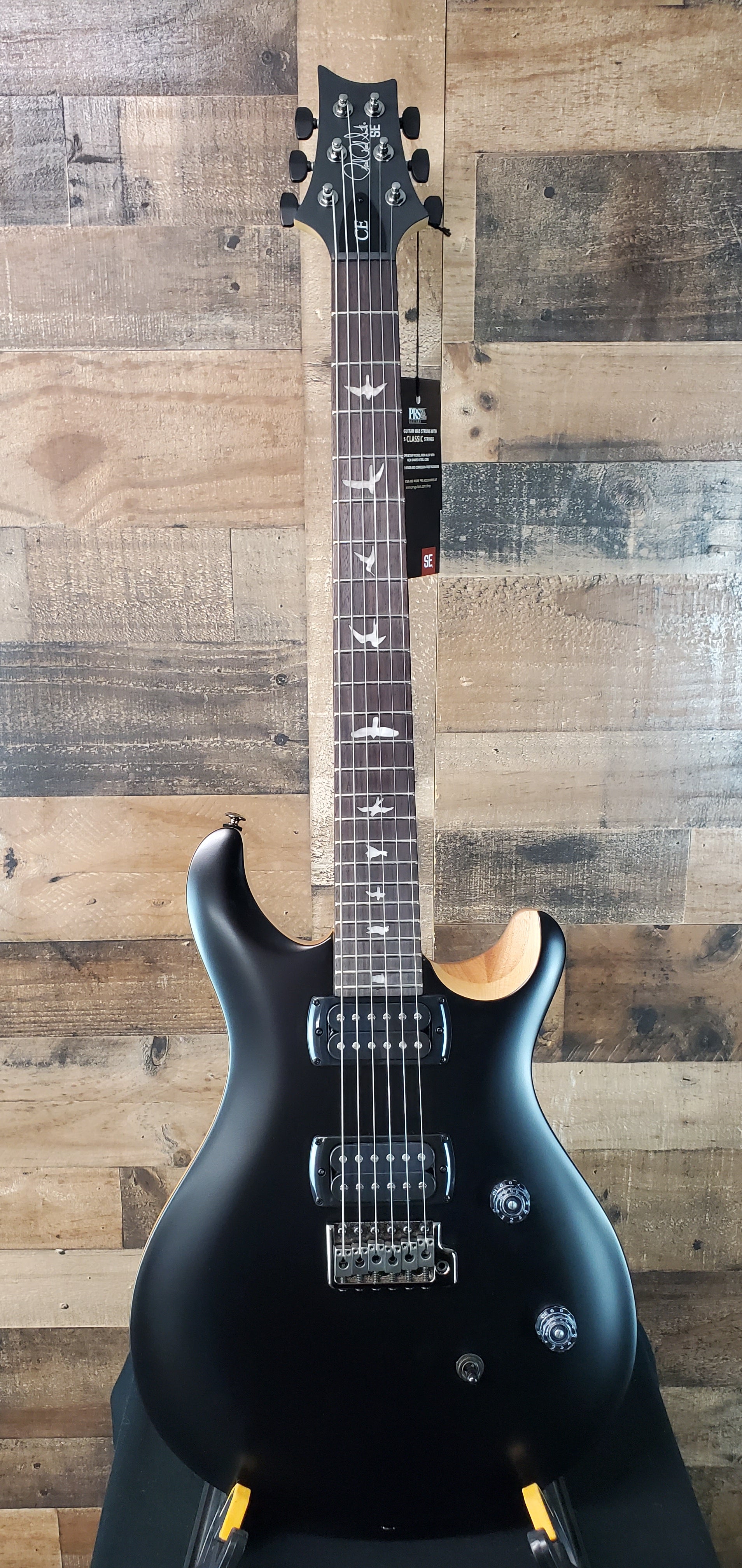 PRS SE CE 24 Black Top C&M Music Exclusive