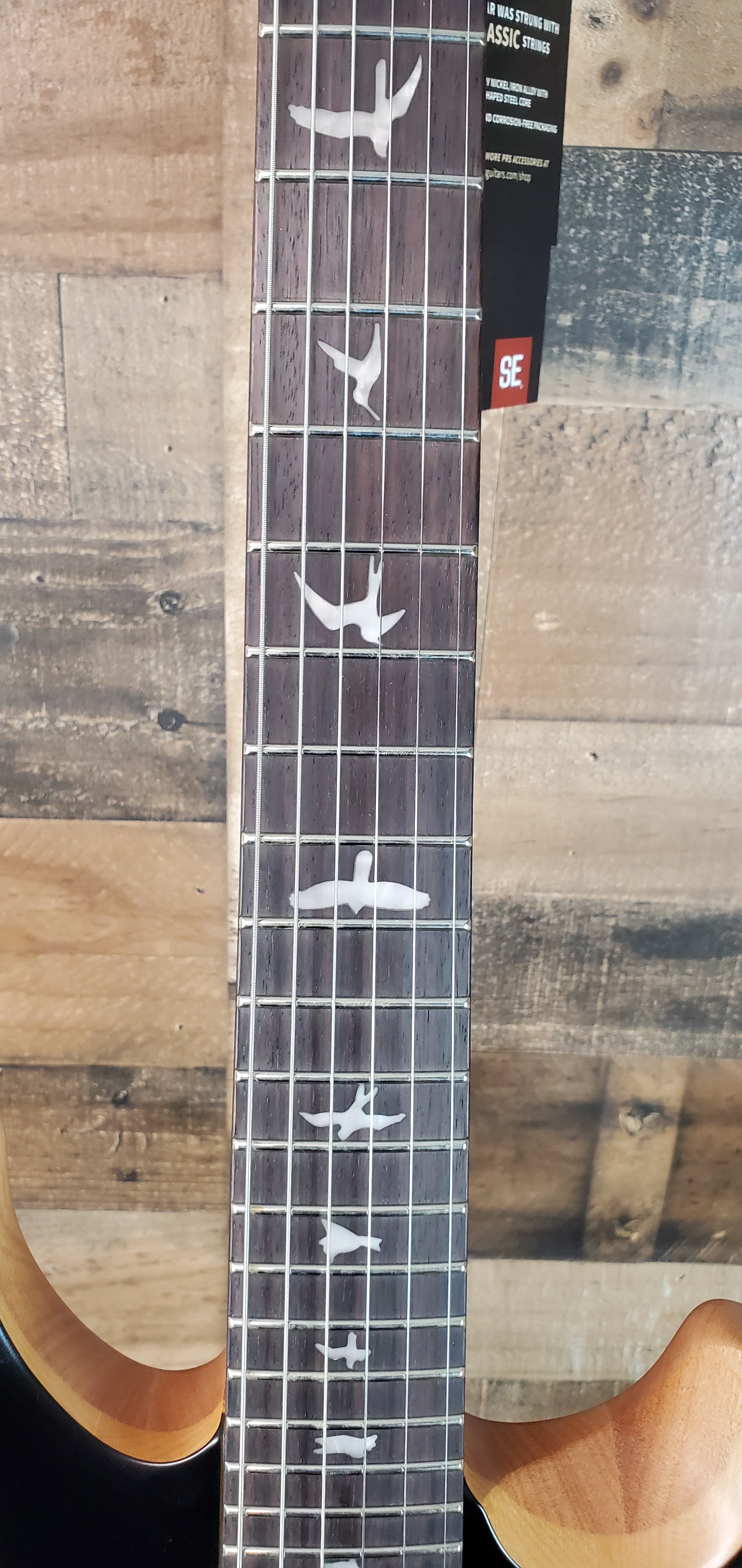 PRS SE CE 24 Black Top C&M Music Exclusive