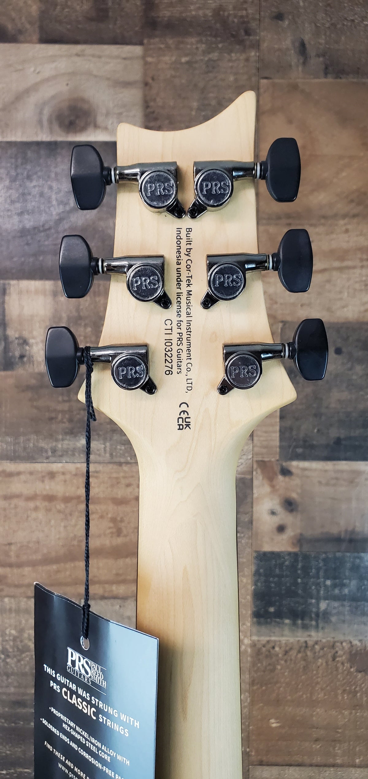 PRS SE CE 24 Satin - Flat Black Top, C&M Exclusive - Black / Smoked Hardware