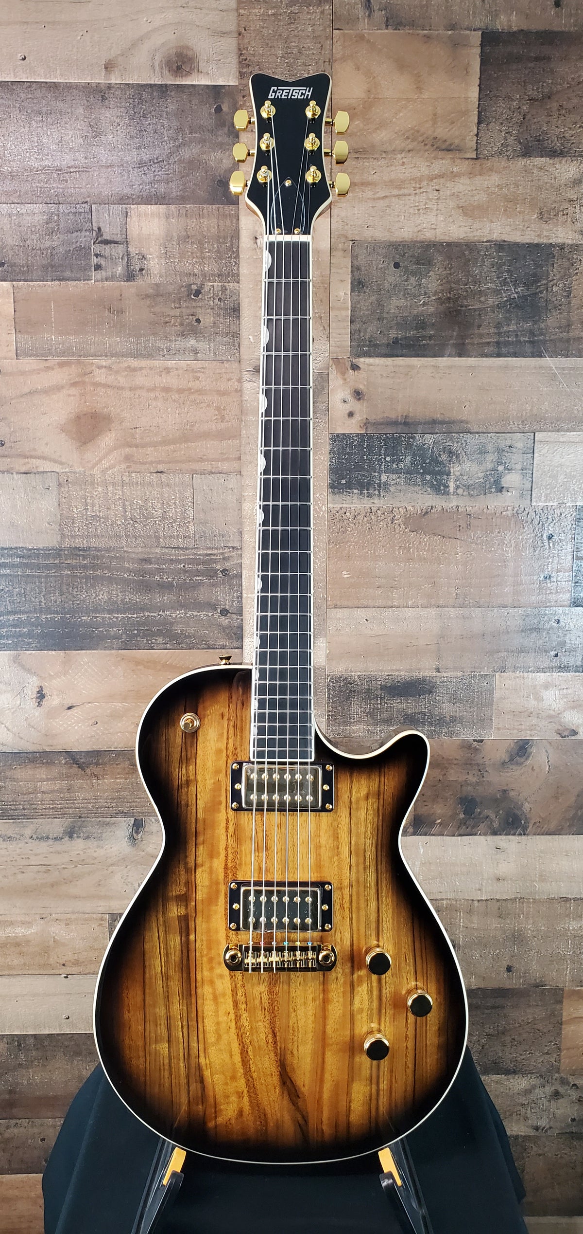Gretsch Limited Electromatic Black Limba Jet Electric Guitar