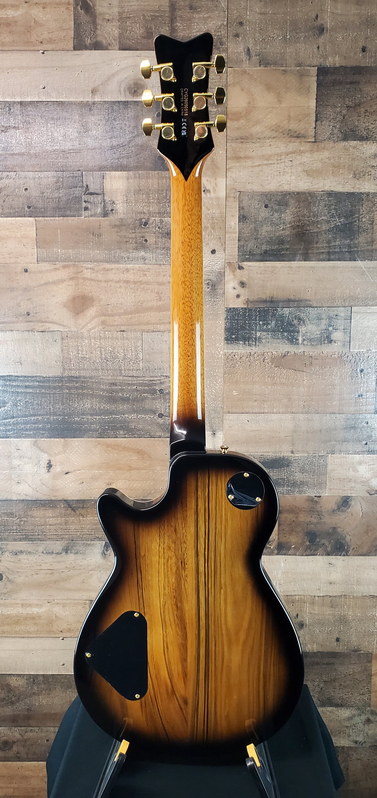 Gretsch Limited Electromatic Black Limba Jet Electric Guitar