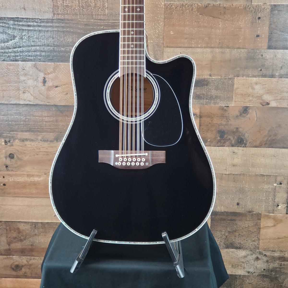 Takamine JEF381DX 12-String Black