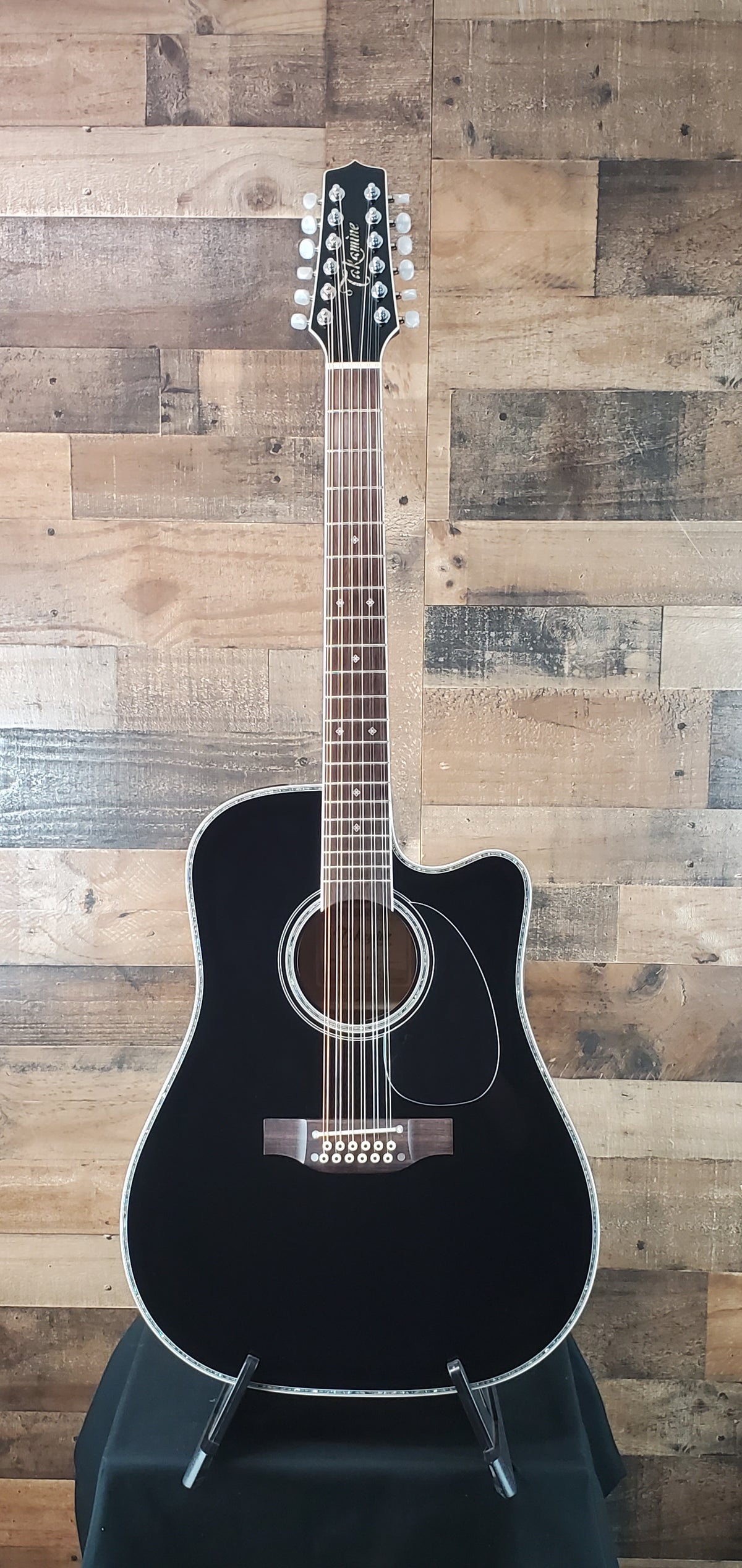 Takamine JEF381DX 12-String Black