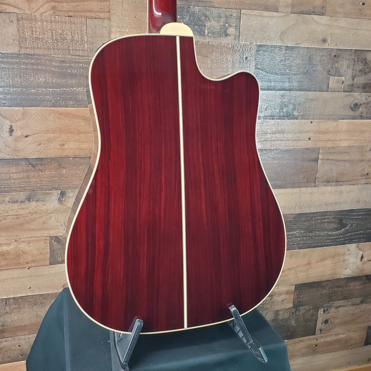 Takamine JJ325SRC-12 John Jorgenson 12-string Left Handed Acoustic-electric Guitar - Gloss Red
