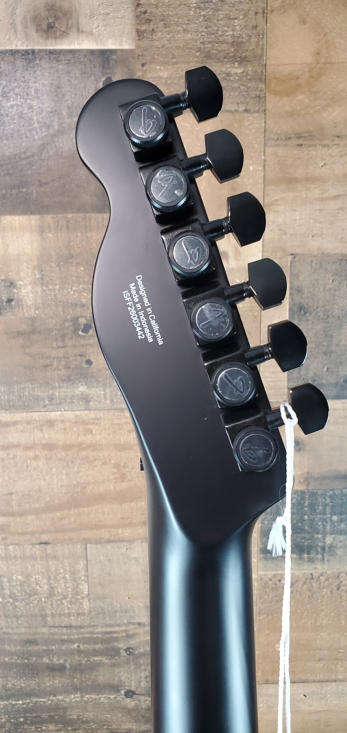 Fender John 5 Phantom Telecaster Electric Guitar - Black