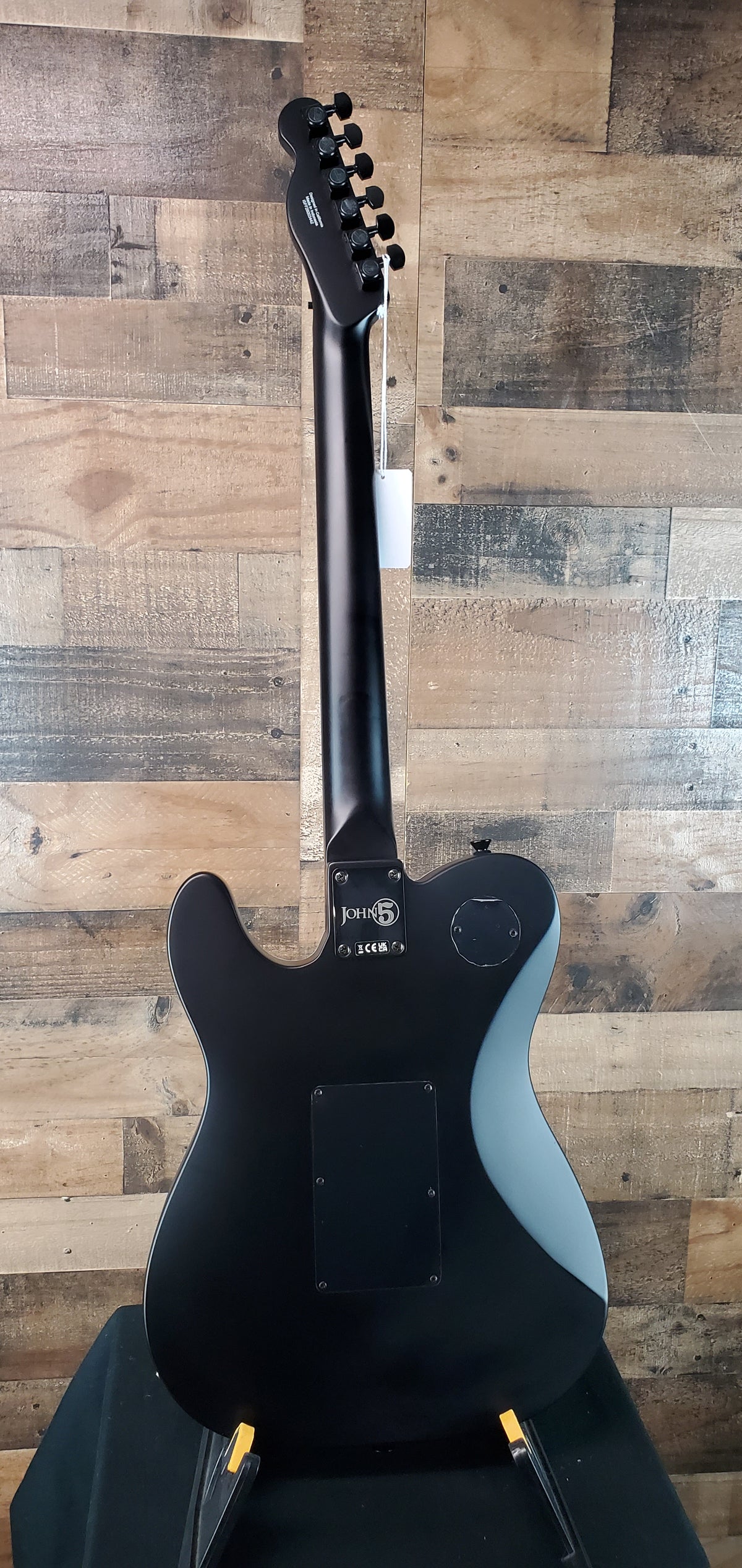Fender John 5 Phantom Telecaster Electric Guitar - Black