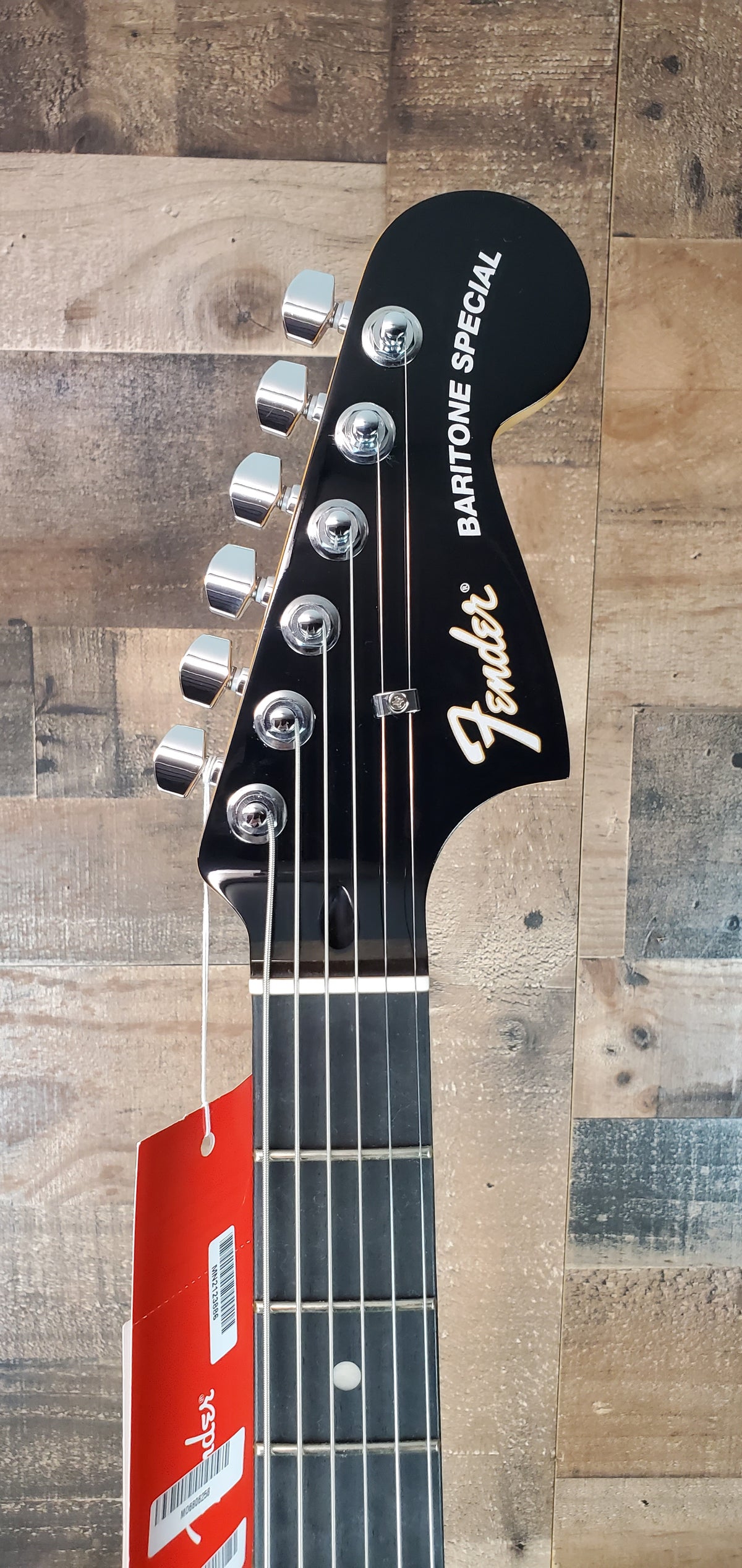 Fender Limited Edition Player Fusion Jaguar Baritone Electric Guitar - Silverburst